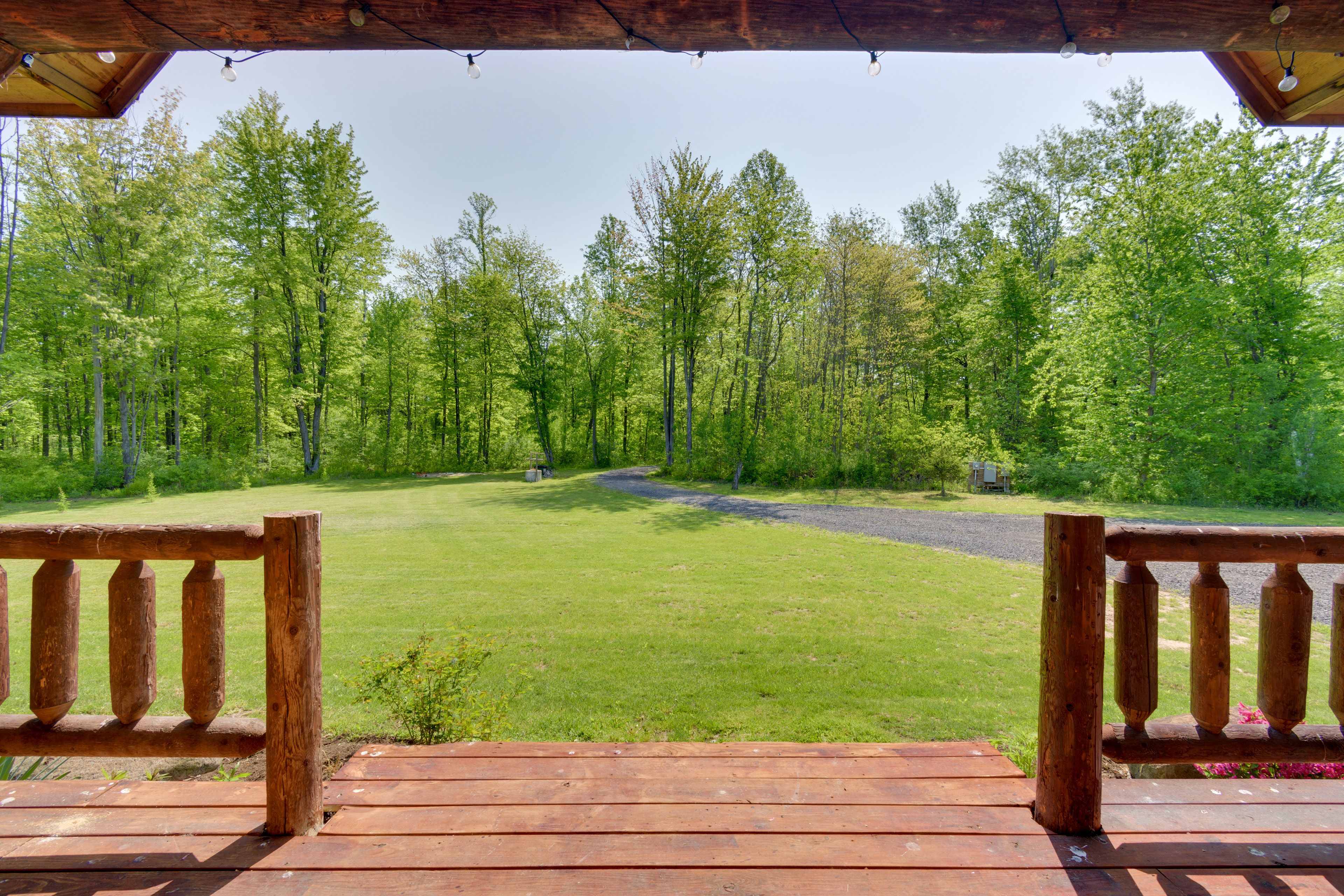 Covered Porch | Forest Views