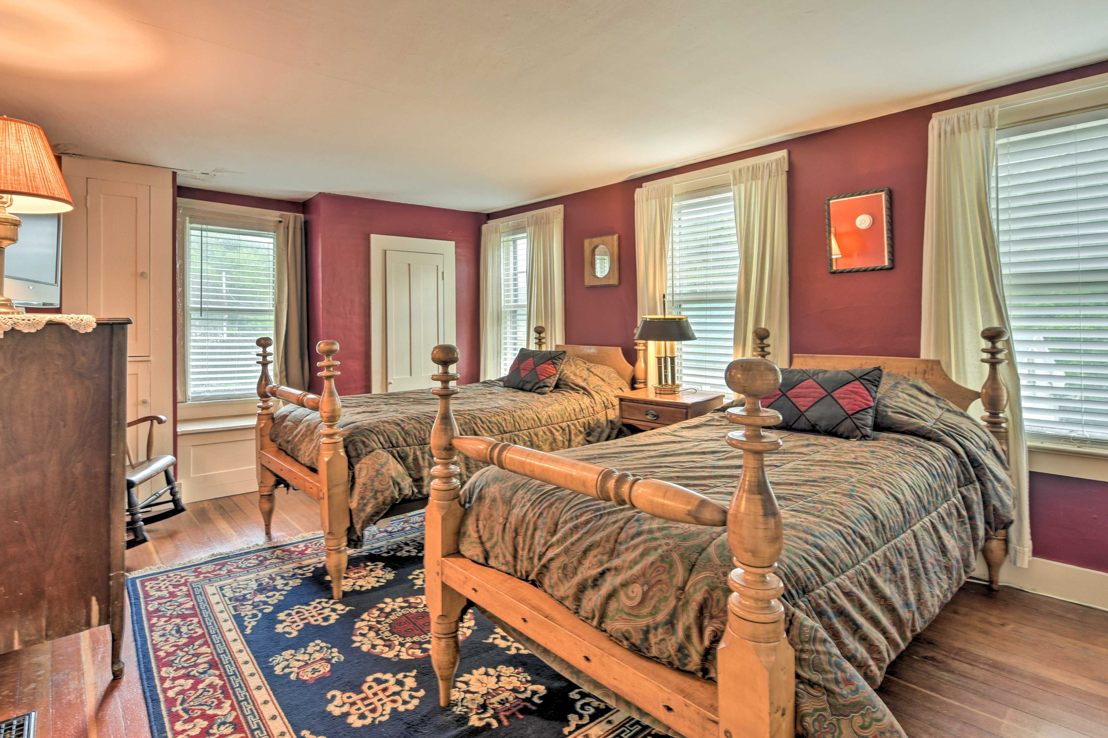 Bedroom 4 (Accessed Via Bedroom 3) | 2 Twin Beds | 2nd Floor