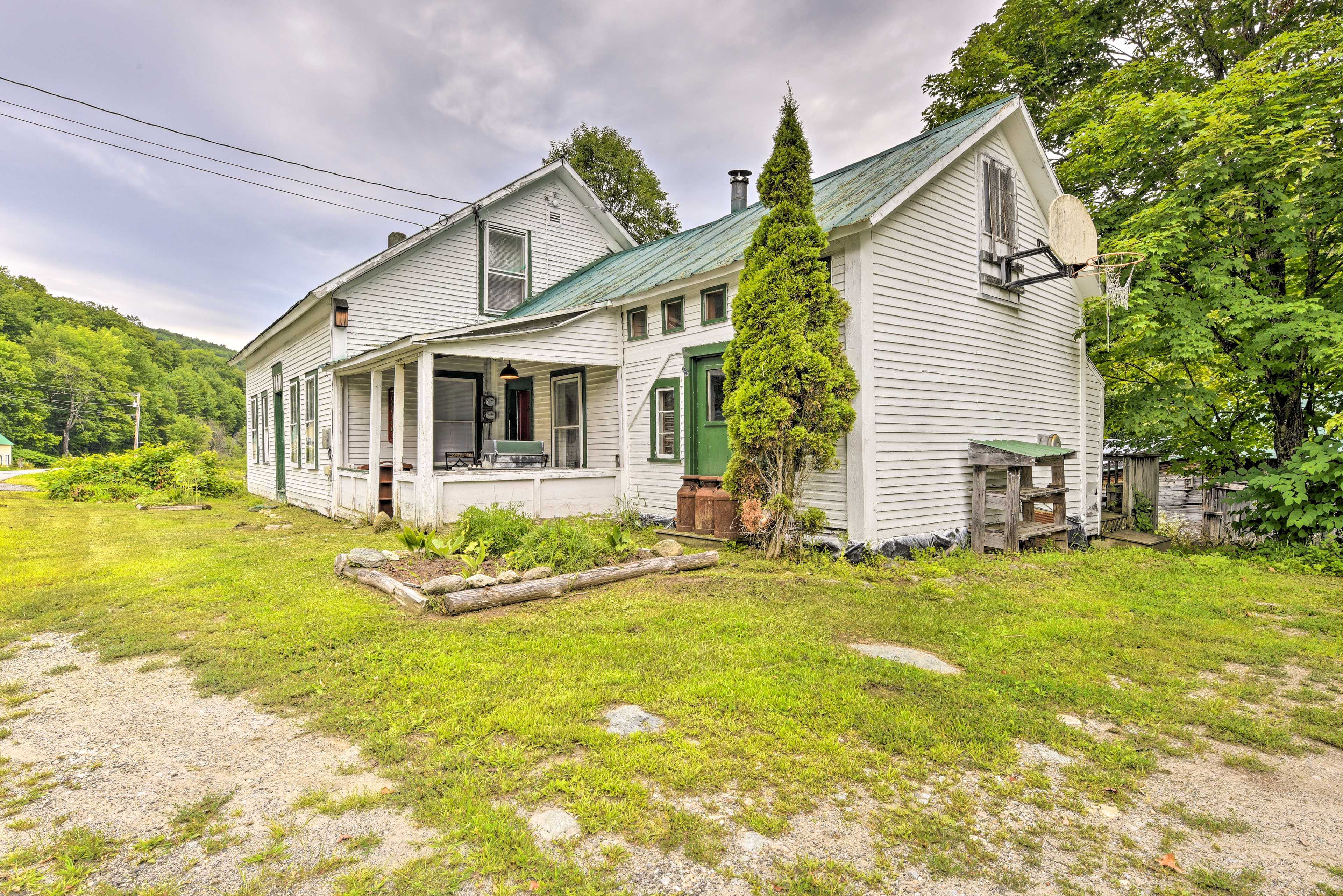 Property Exterior | Wildflower Field | Sugarbush Mill