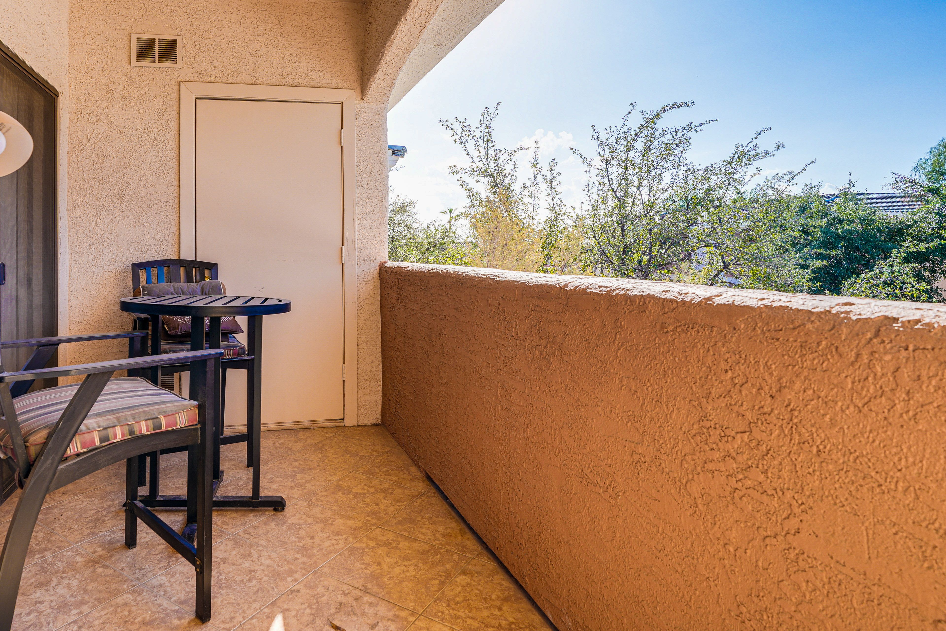 Covered Balcony | 2nd-Floor Condo |  Well-Stocked Kitchen