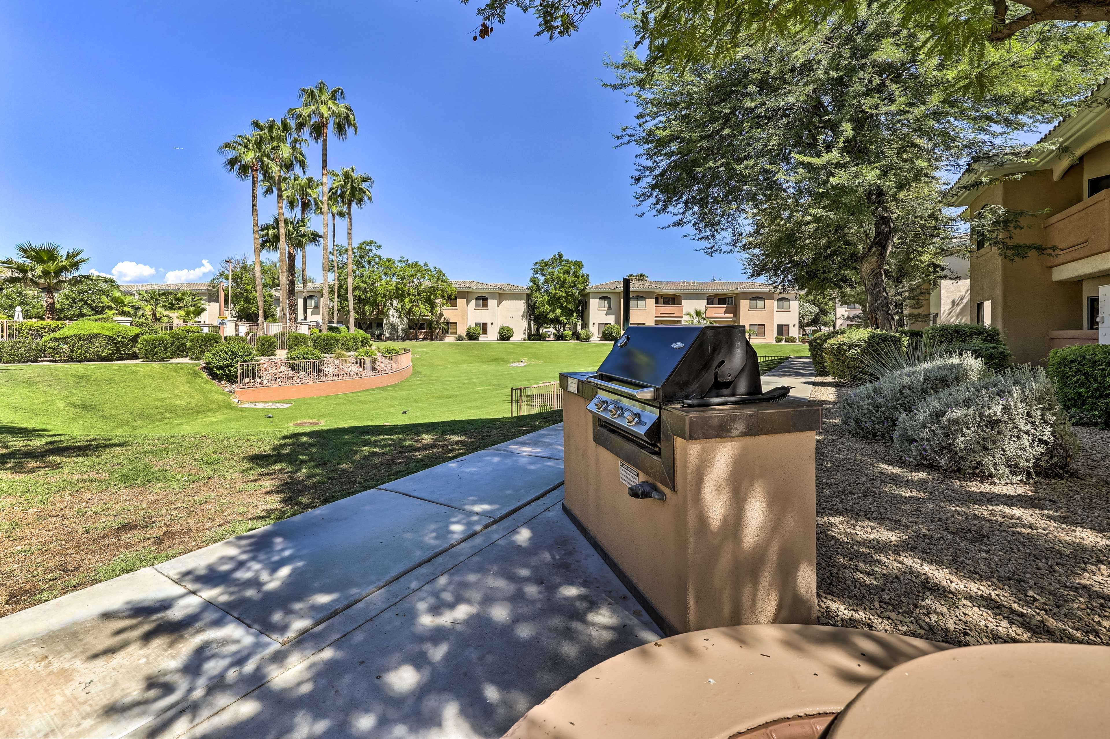 Community Grilling Area
