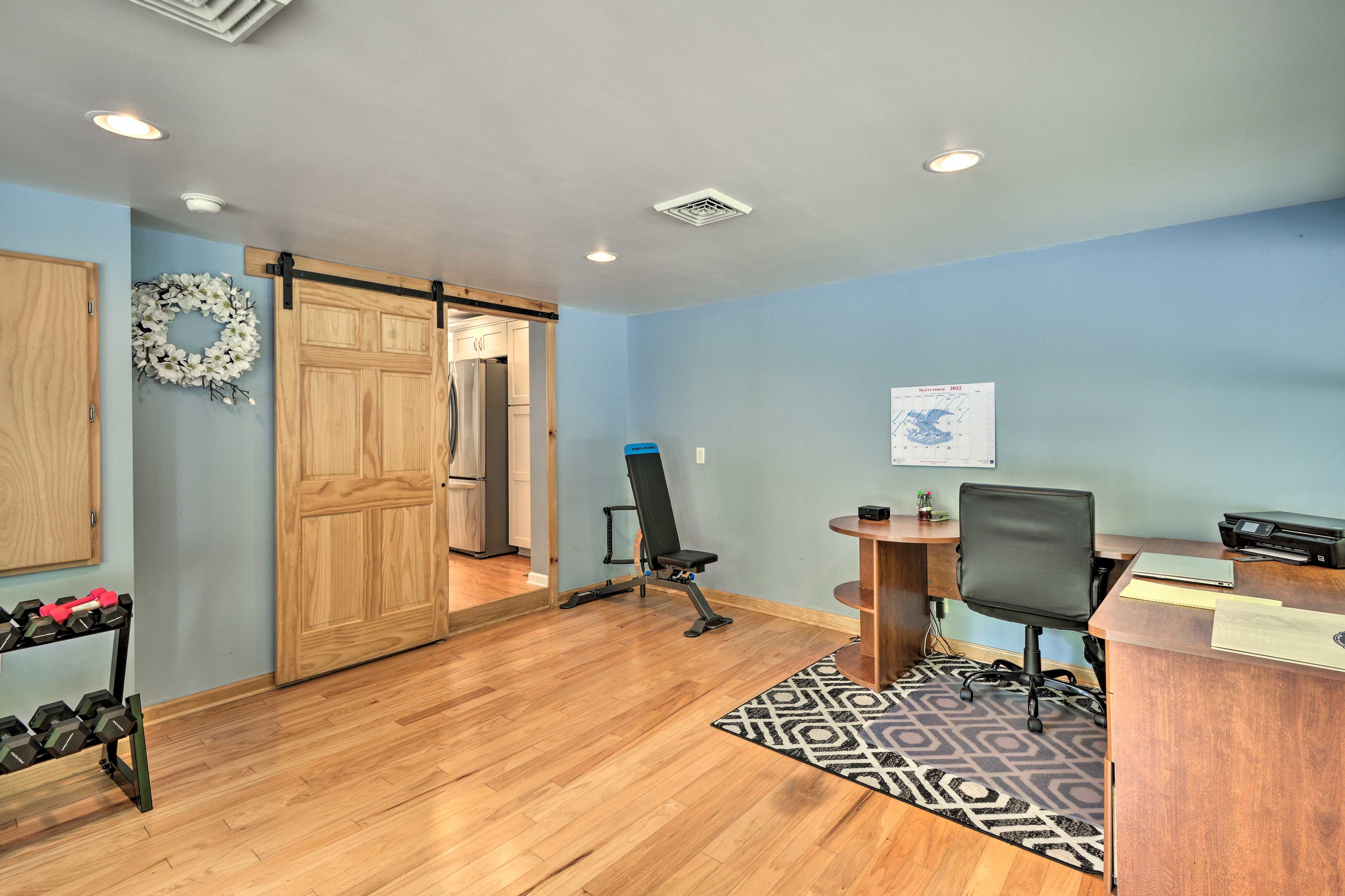 Home Office Space | Fitness Equipment