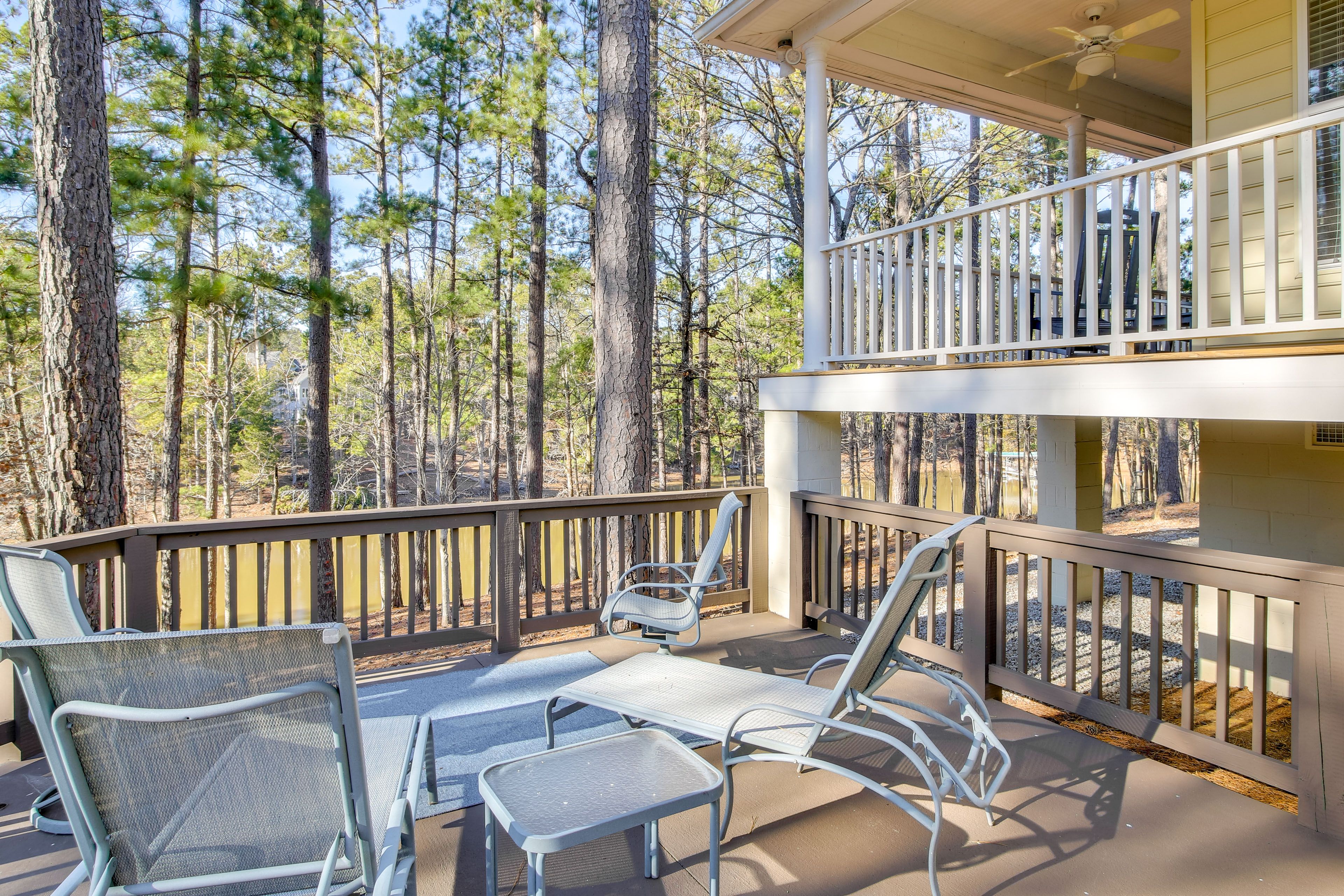 Deck | Gas Grill | Golf Course & Lake Views