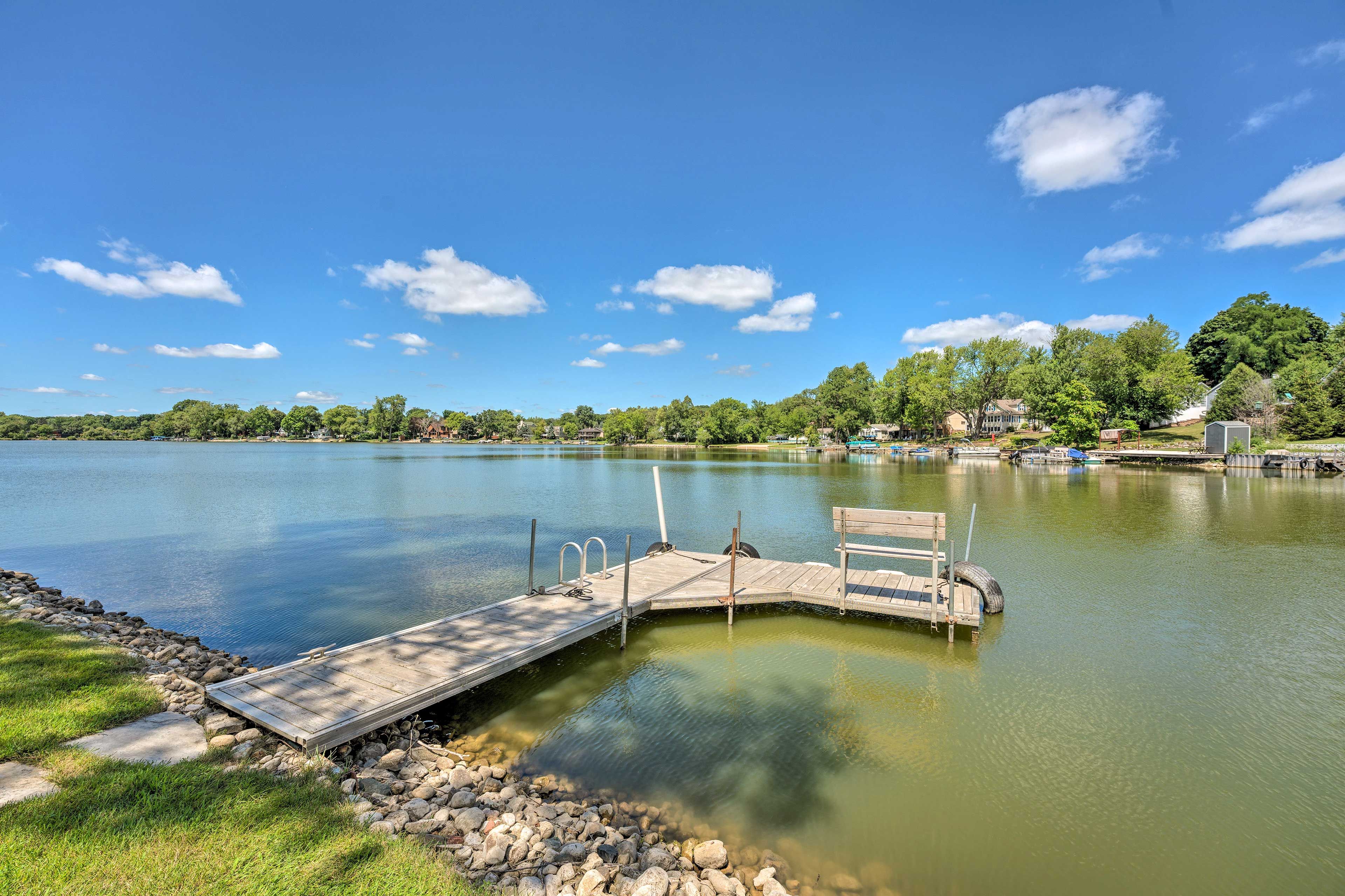 Private Boat Dock | Lake Access