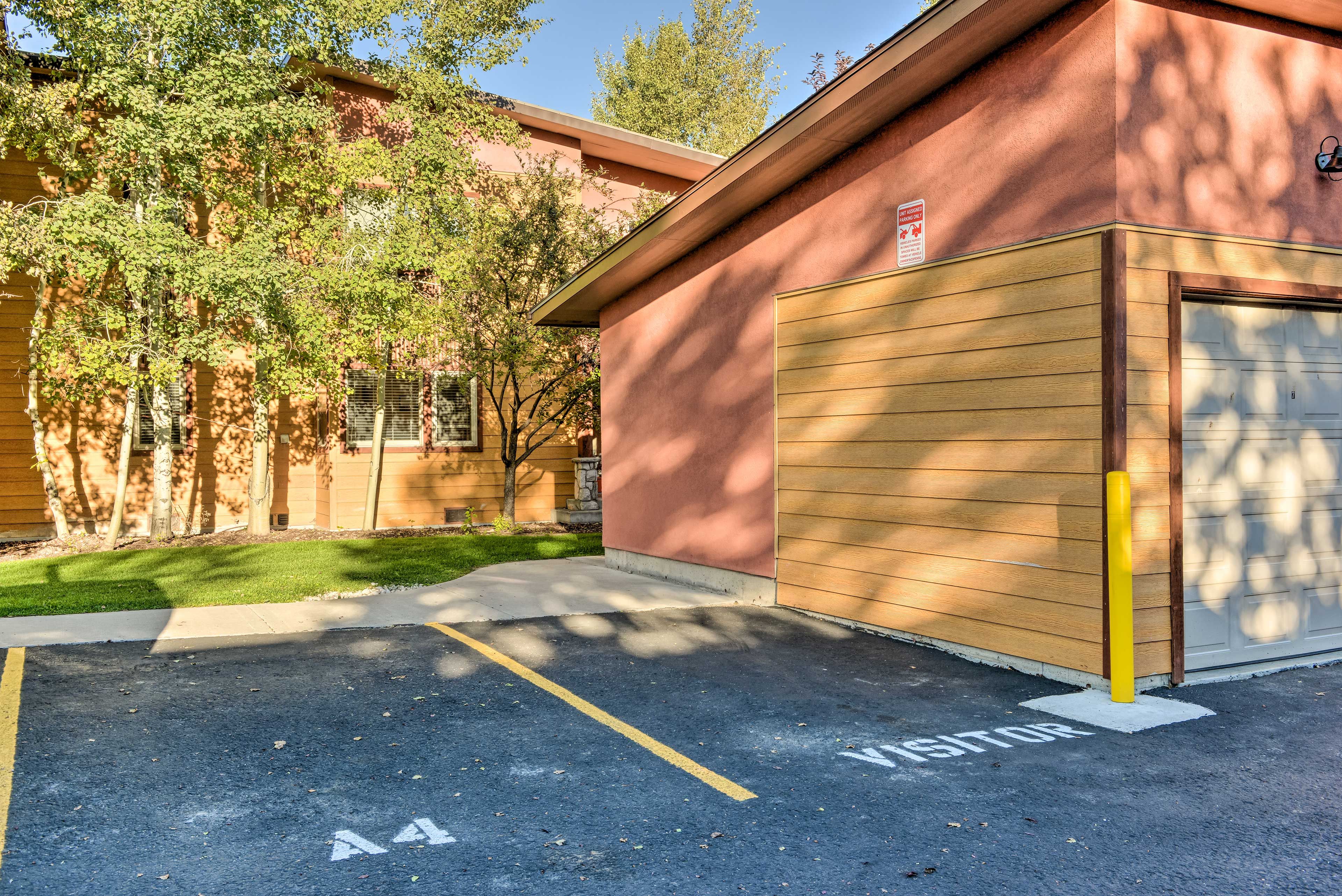Parking | Reserved Spot (1 Vehicle) | Guest Spot (1 Vehicle)
