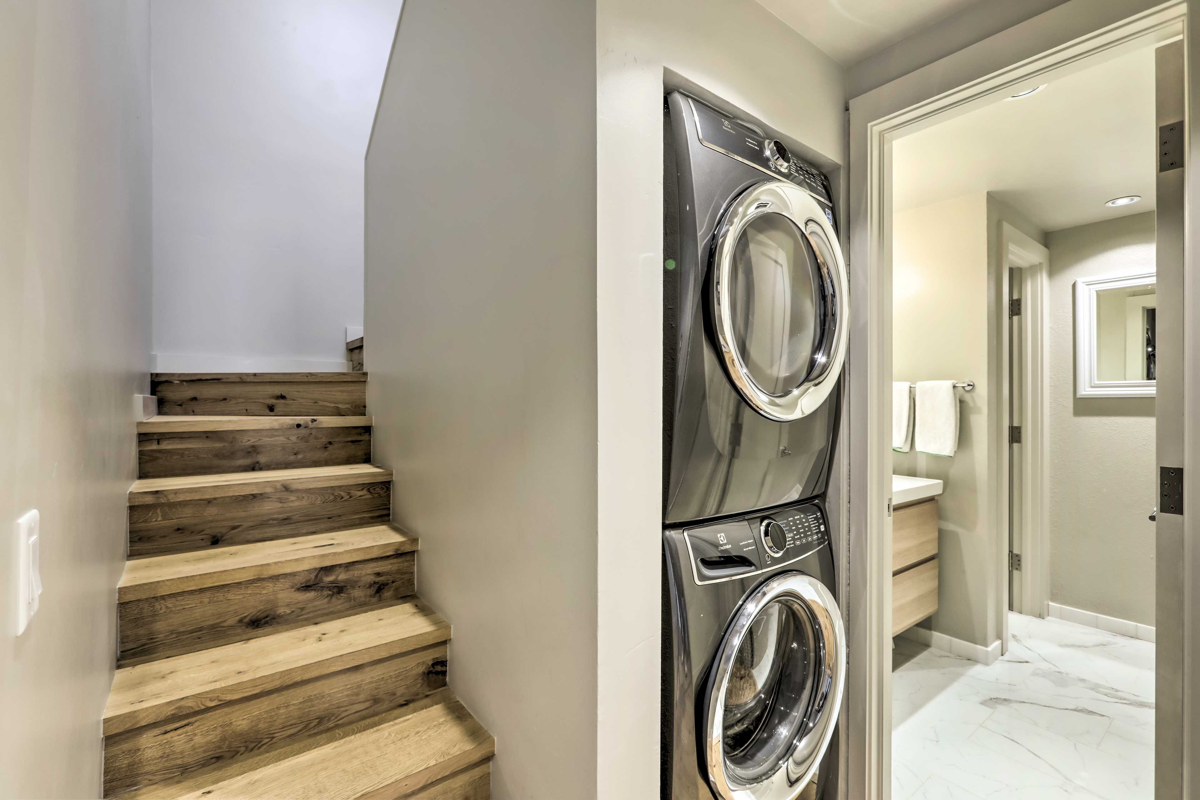 Hallway | In-Unit Laundry