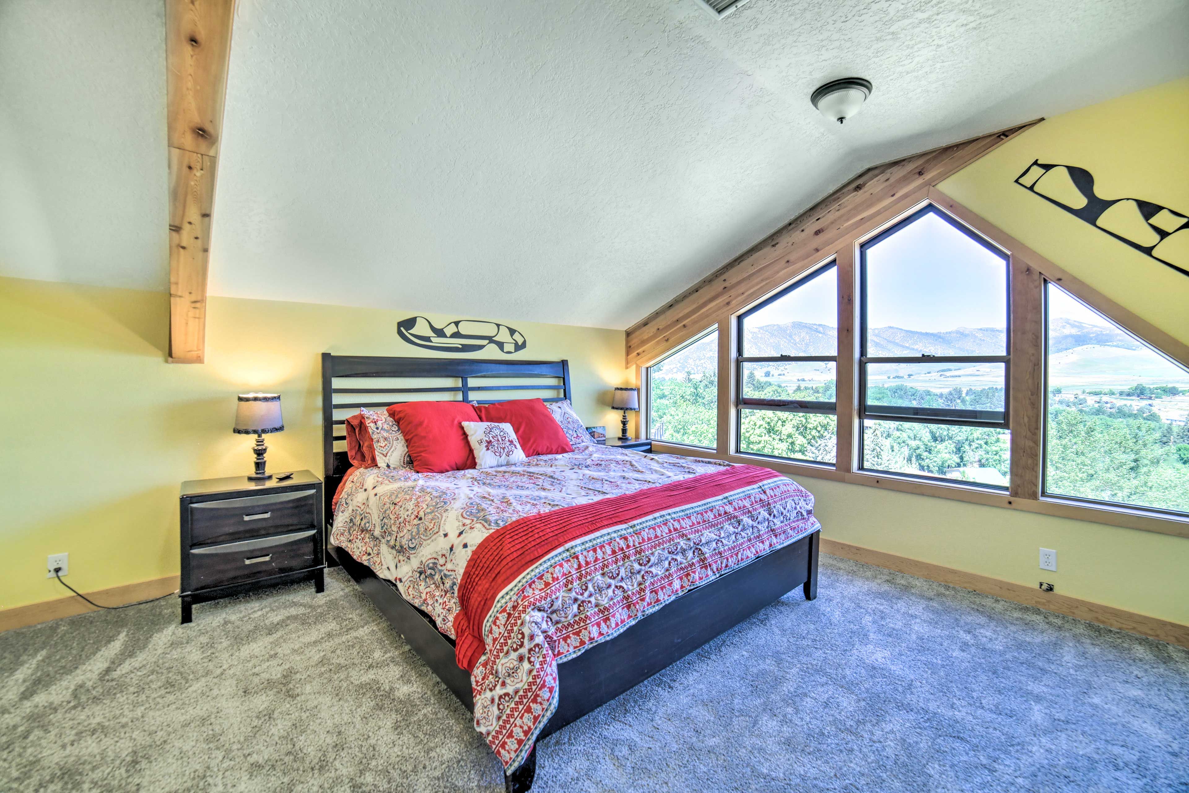 Bedroom 1 | 2nd Floor | King Bed | Linens Provided
