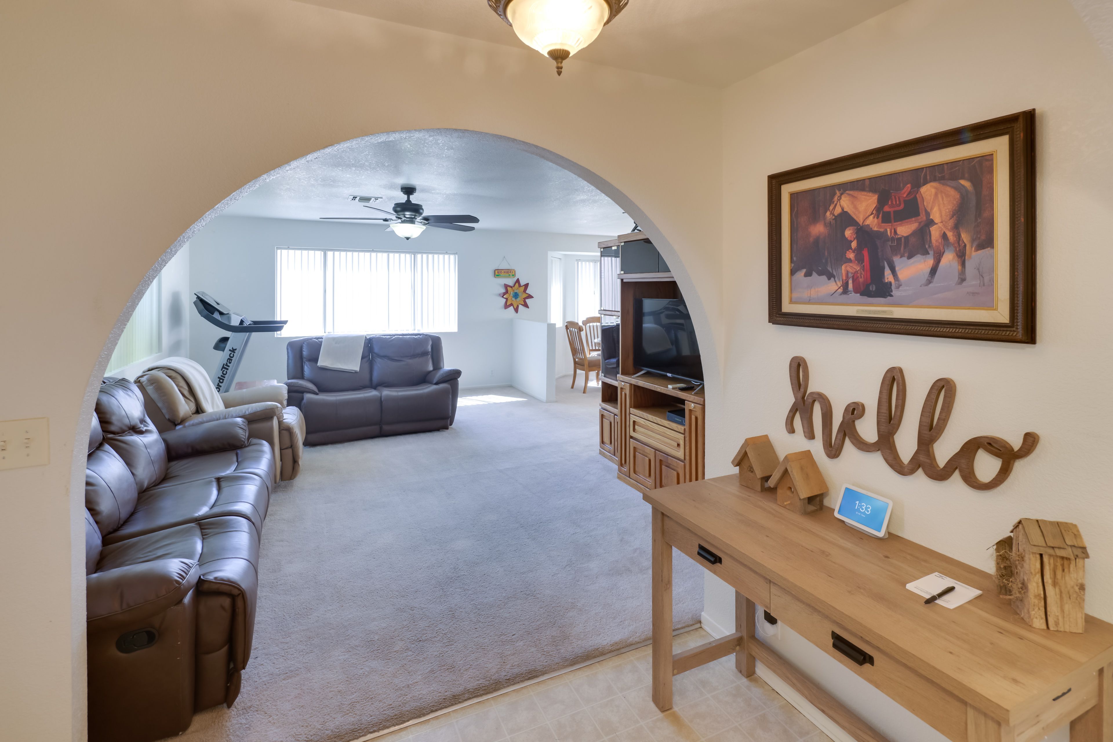Foyer & Living Room | Central A/C | Smart TV w/ Streaming Services