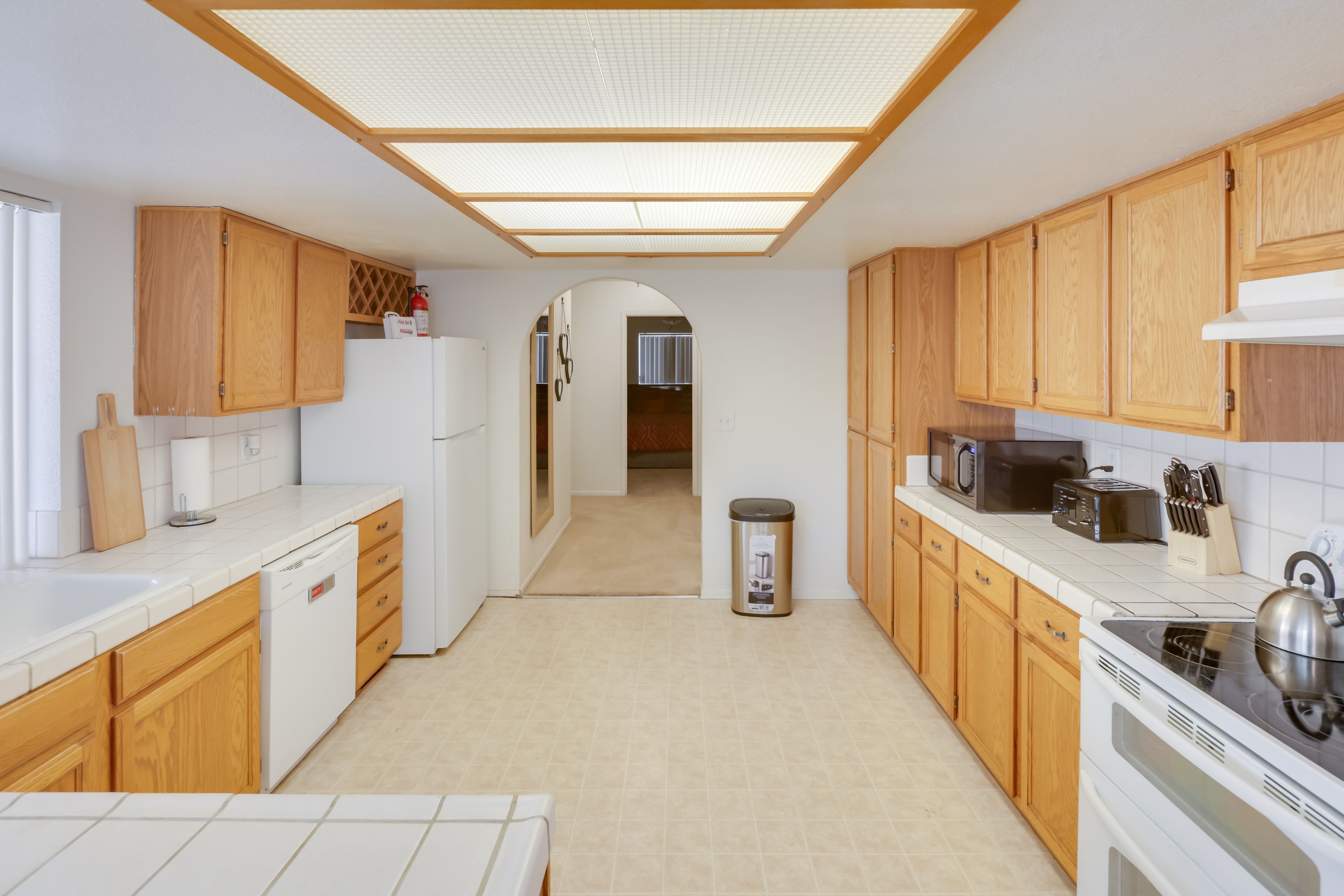 Kitchen | Towels & Linens | Free WiFi | Single-Story Interior