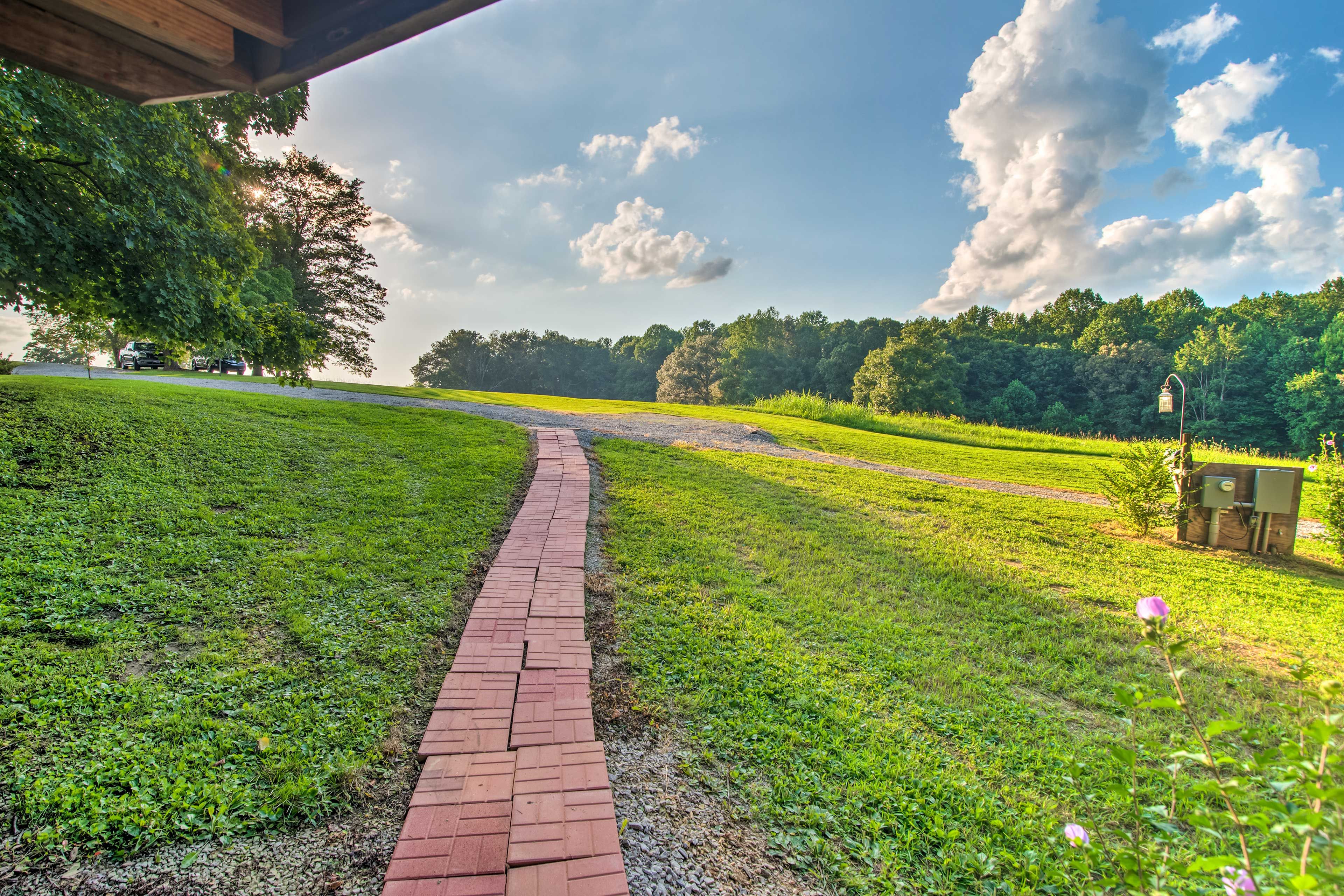 Front Yard | Fire Pit