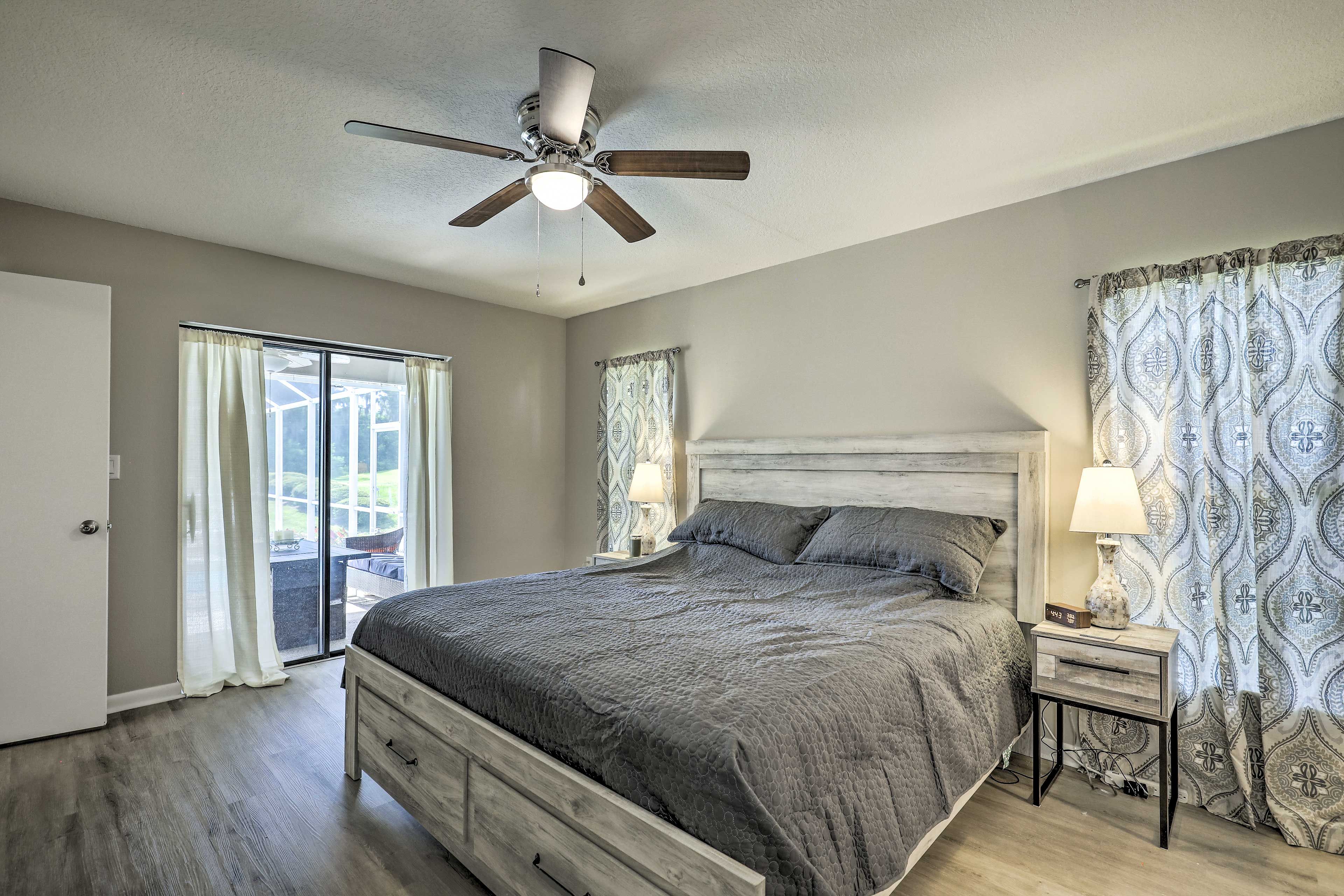 Bedroom 1 | King Bed | Patio Access | En-Suite Bathroom