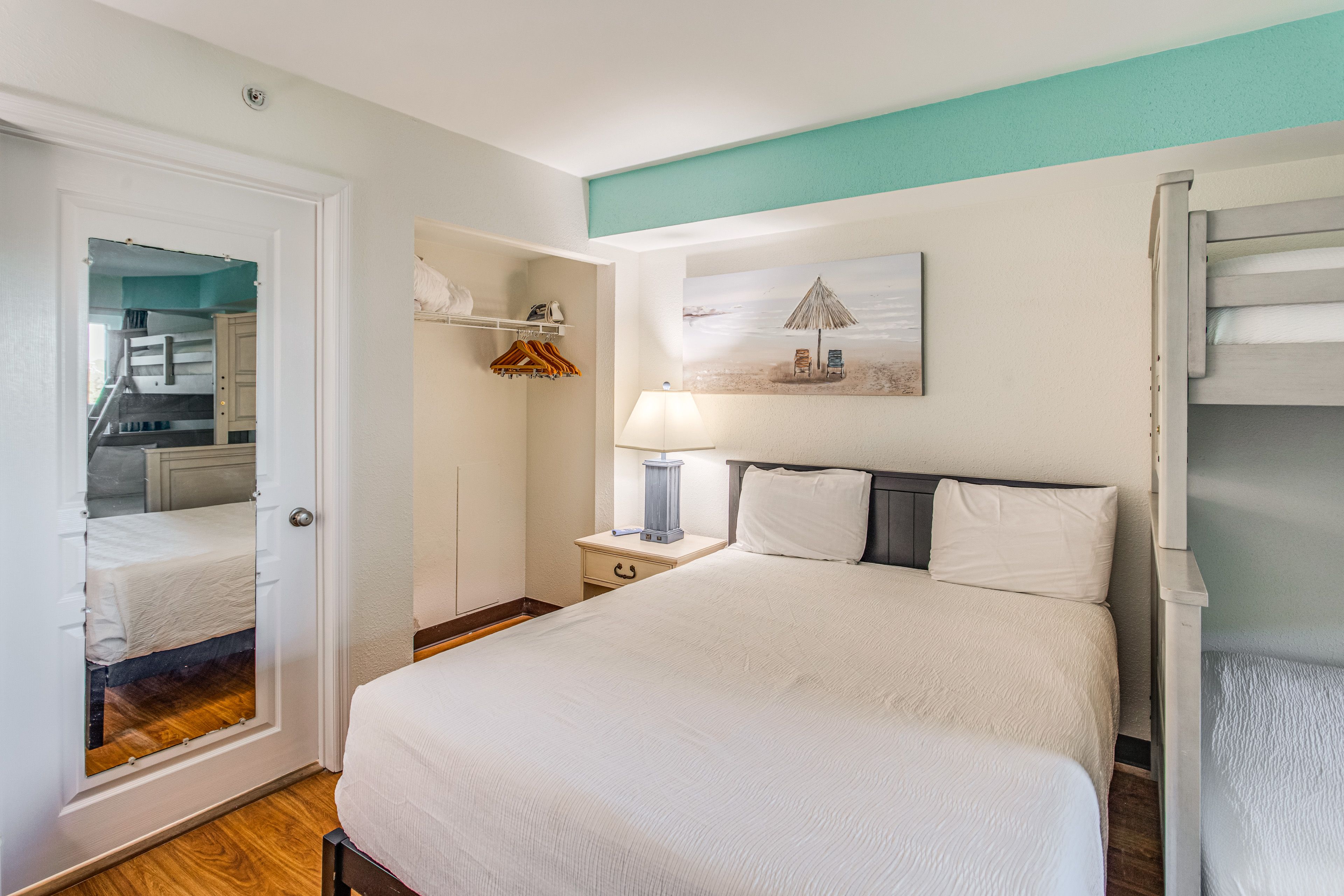 Bedroom 3 | Queen Bed | Twin/Full Bunk Bed | Smart TV