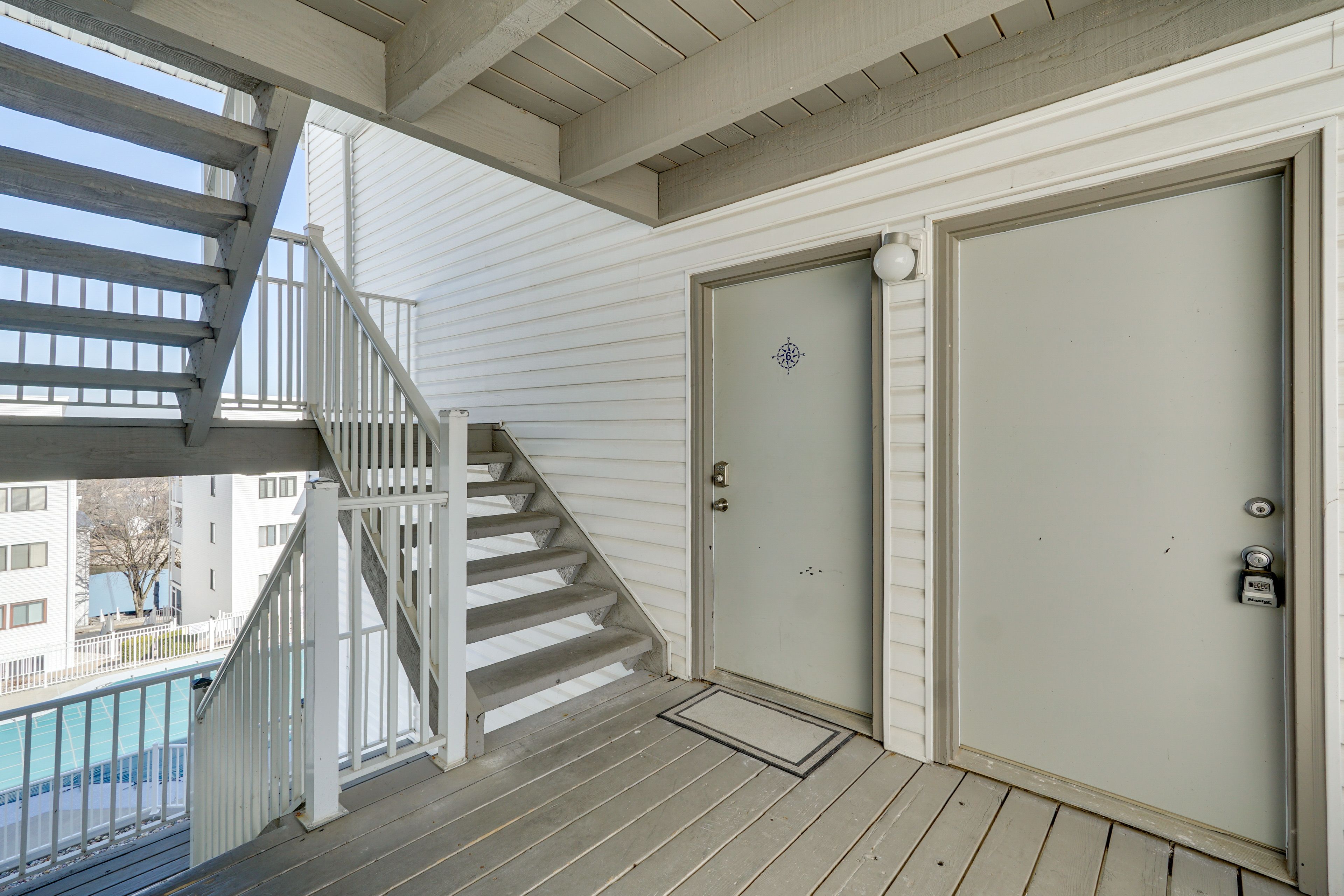 Property Entrance | 2nd-Floor Unit