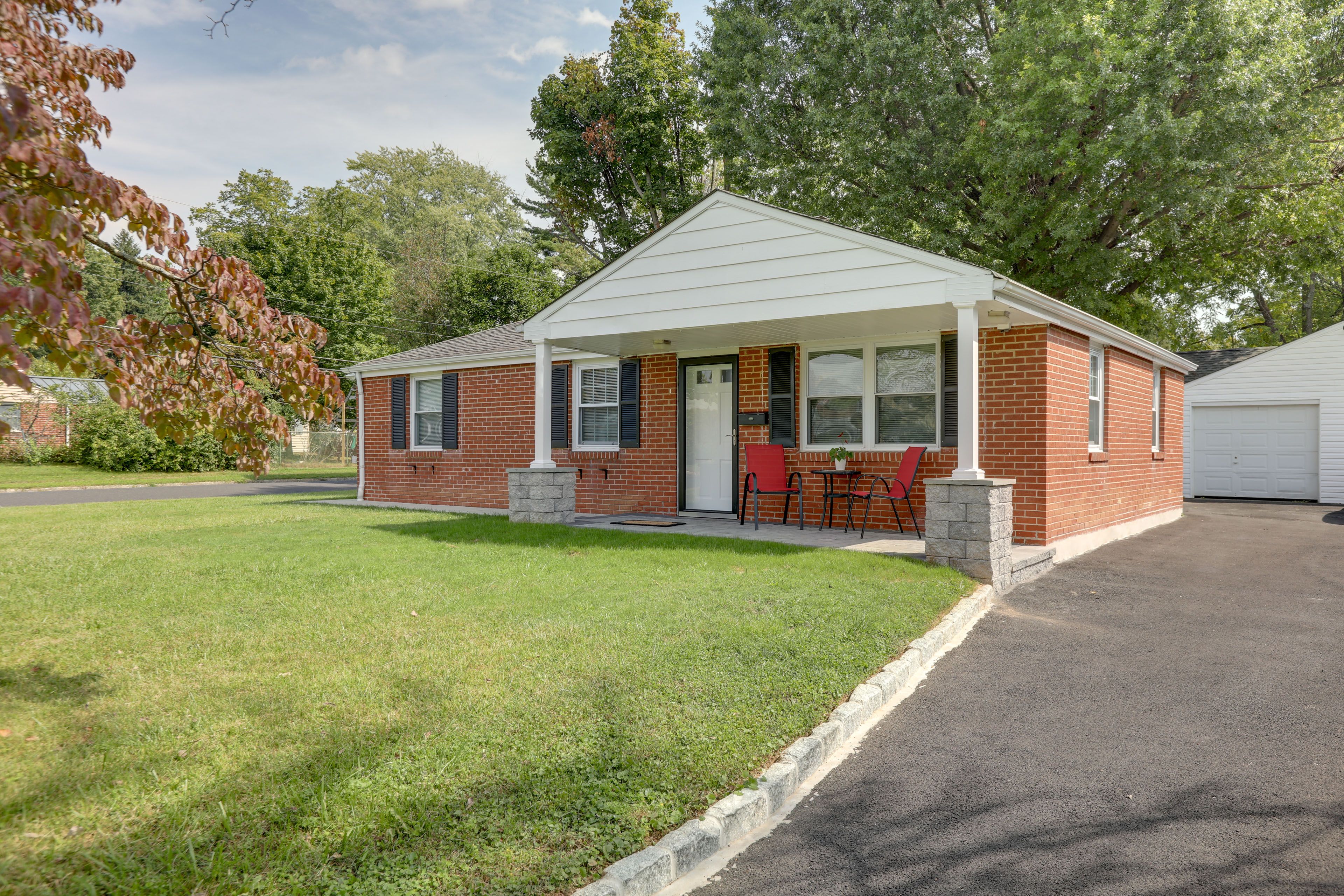 Front Exterior | Outdoor Dining Area | In-Unit Laundry