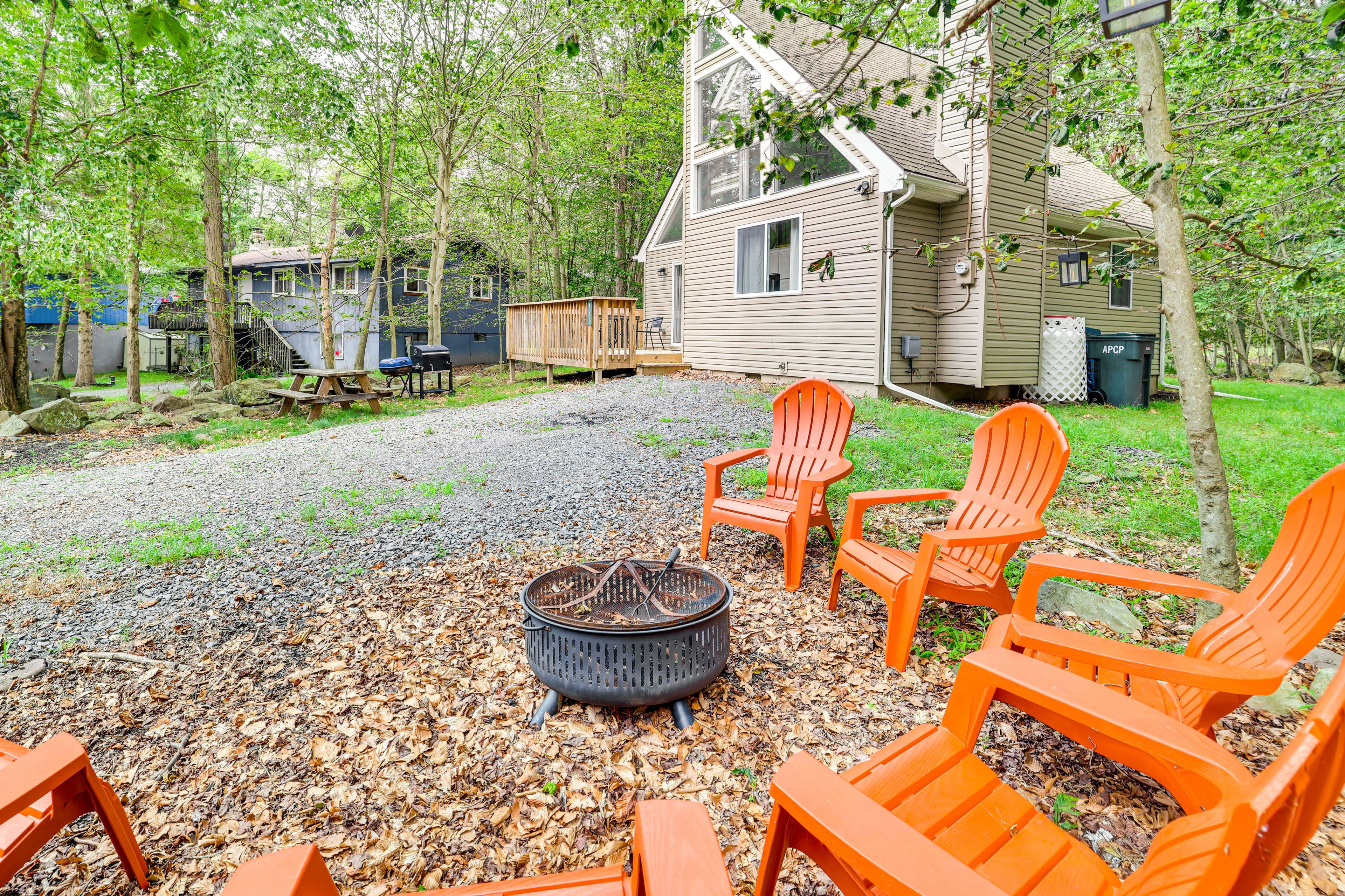 Wood-Burning Fire Pit