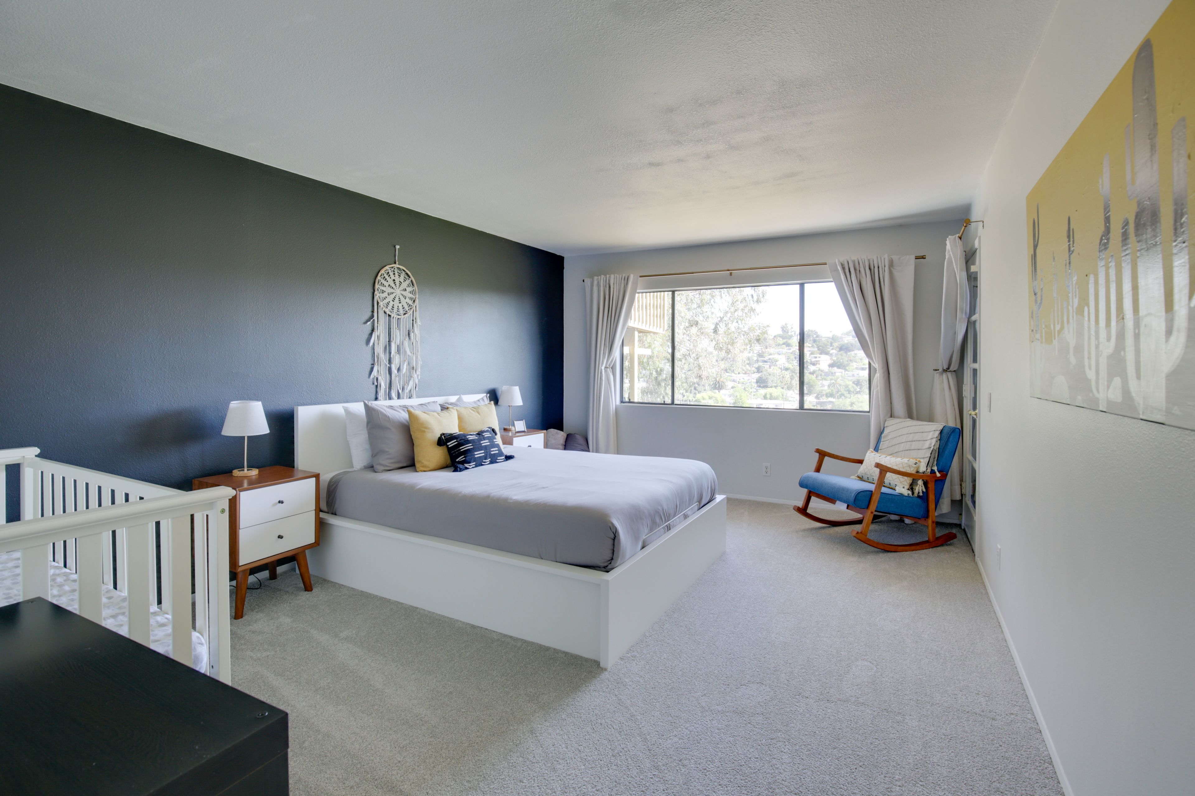 Bedroom 1 | Queen Bed | Crib | Linens Provided