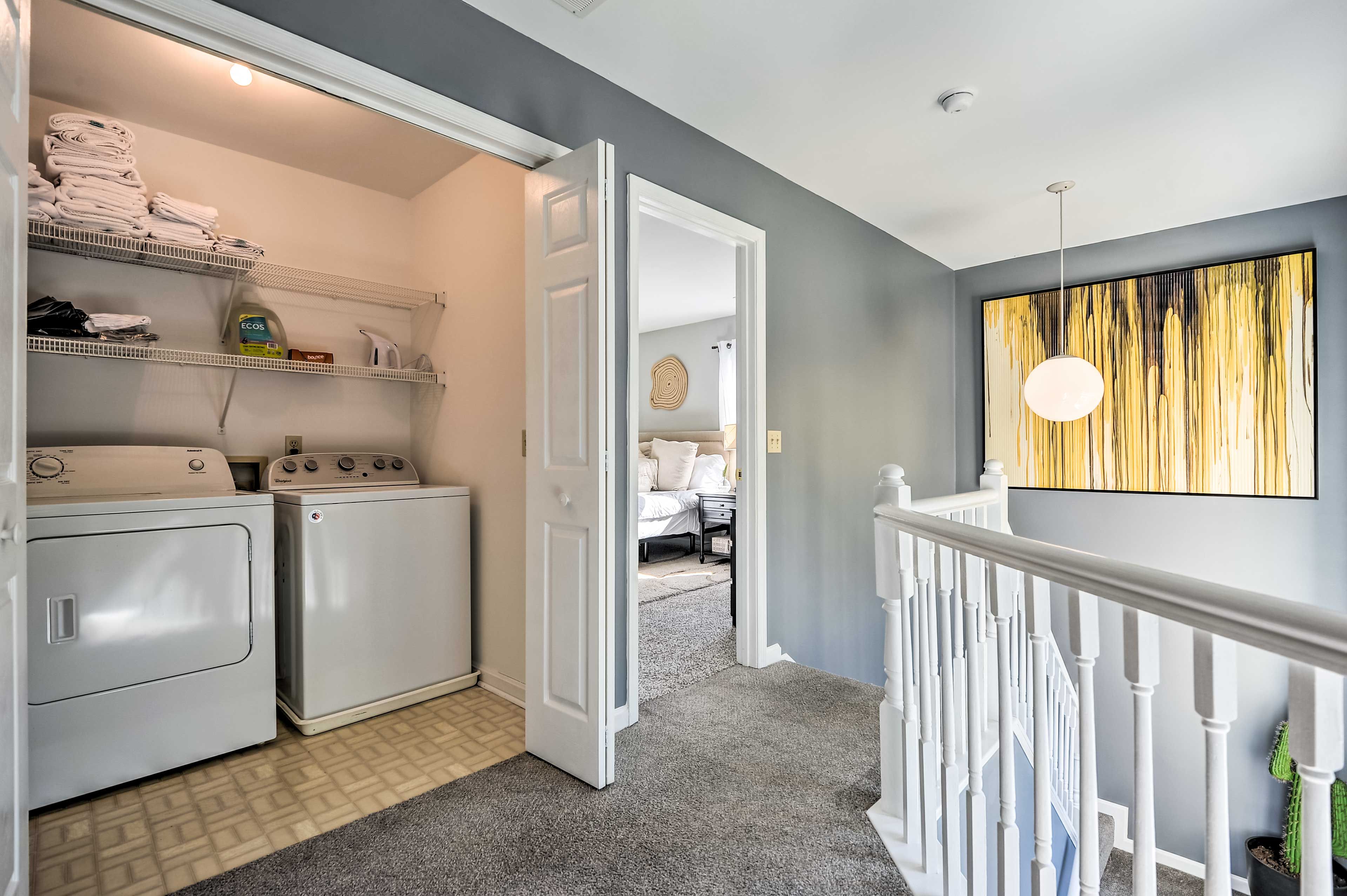 Laundry Area | Linens Provided
