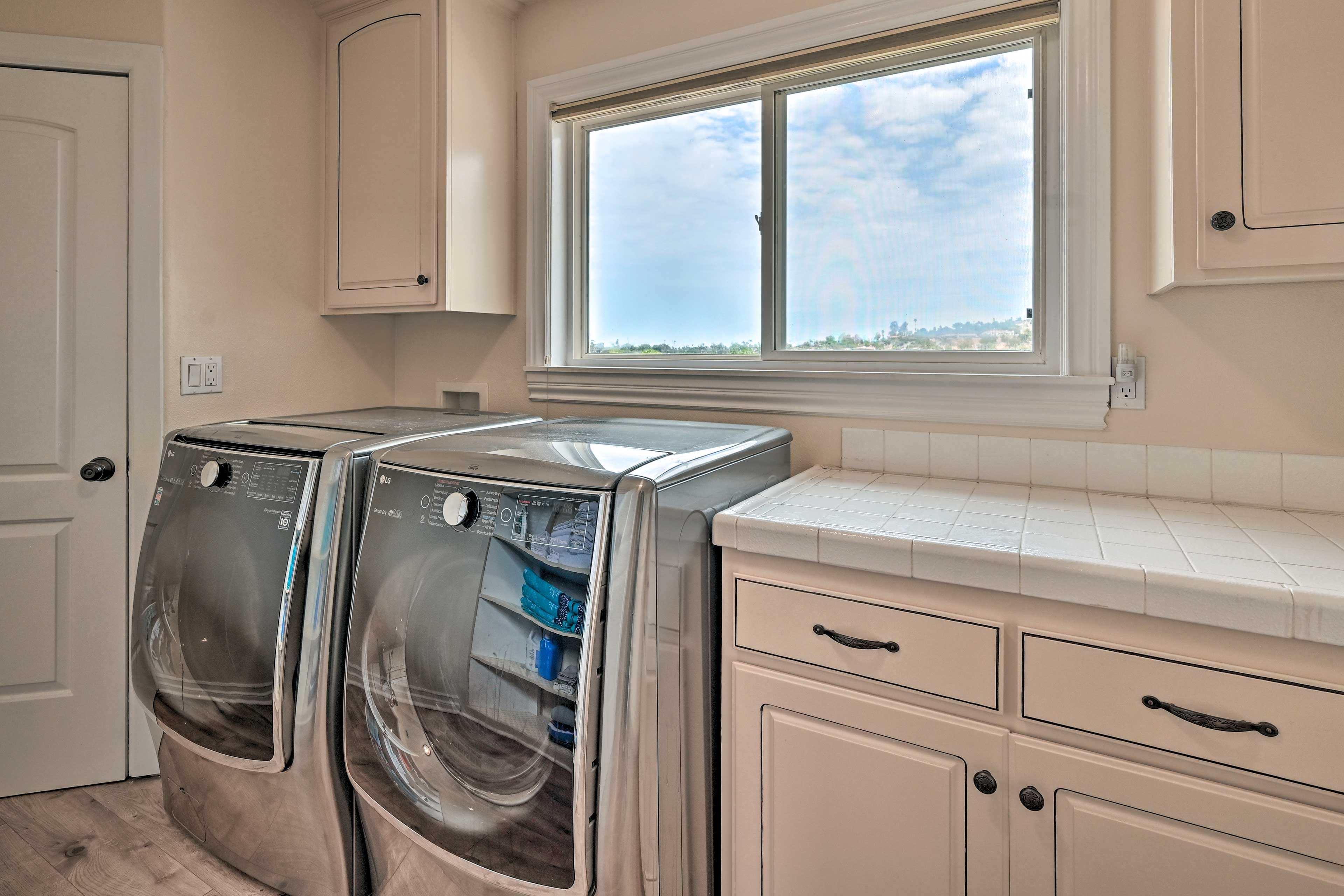 Laundry Room | Detergent Provided