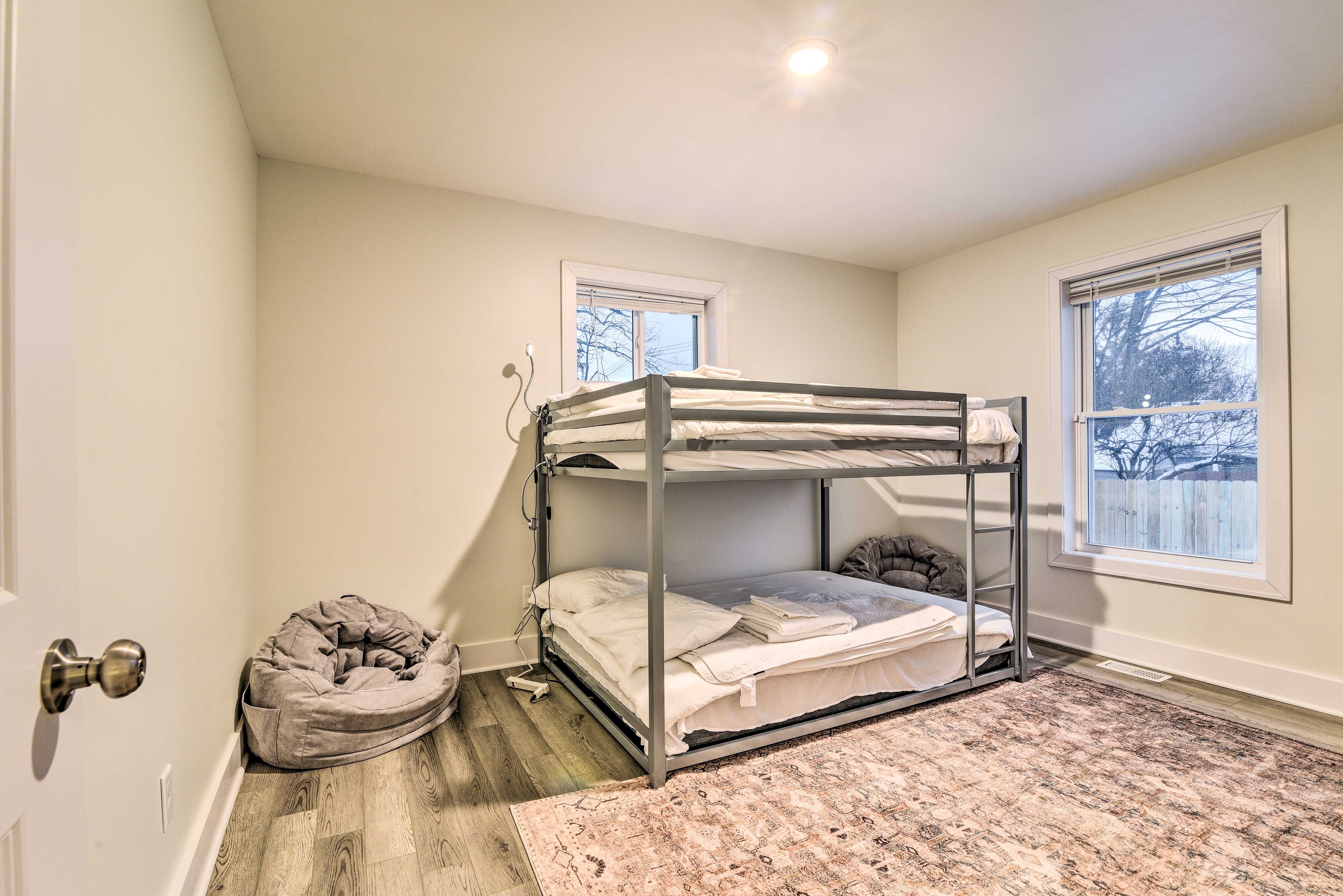 Bedroom 2 | Main Level | Full Bunk Bed | Smart TV
