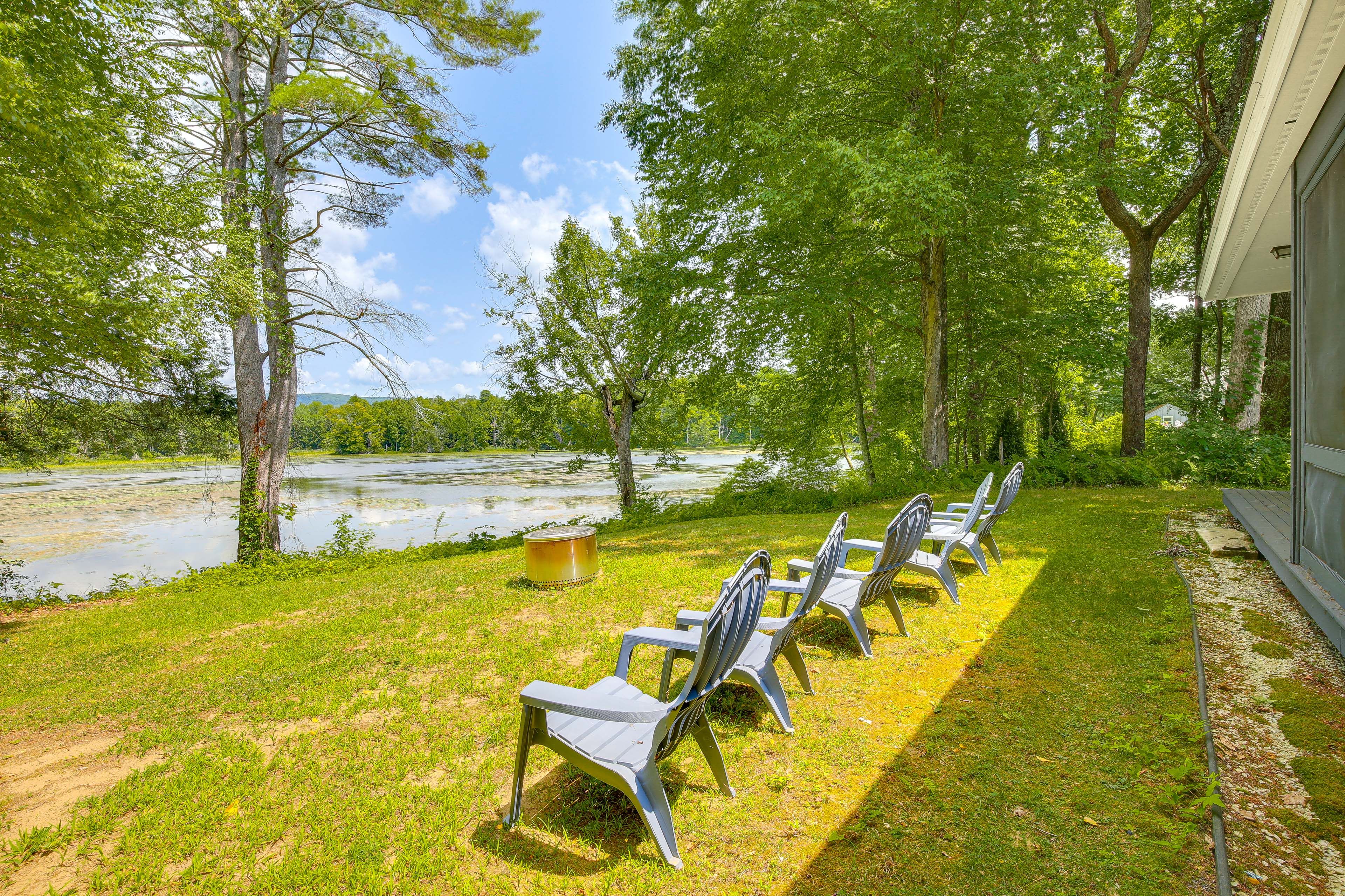 Exterior | Mill Pond Access On-Site