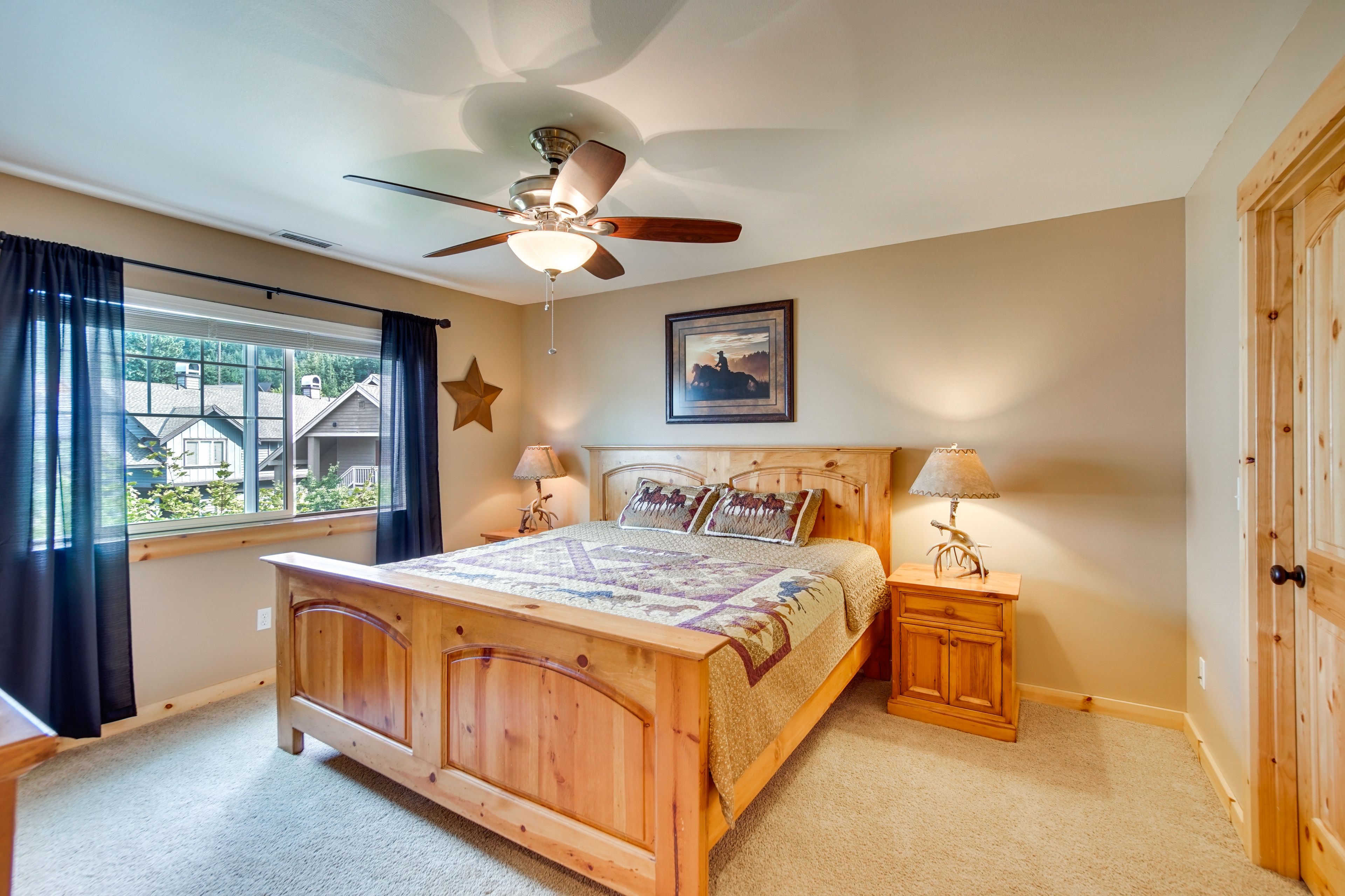 Bedroom 1 | King Bed | 2nd Story | Stairs Required