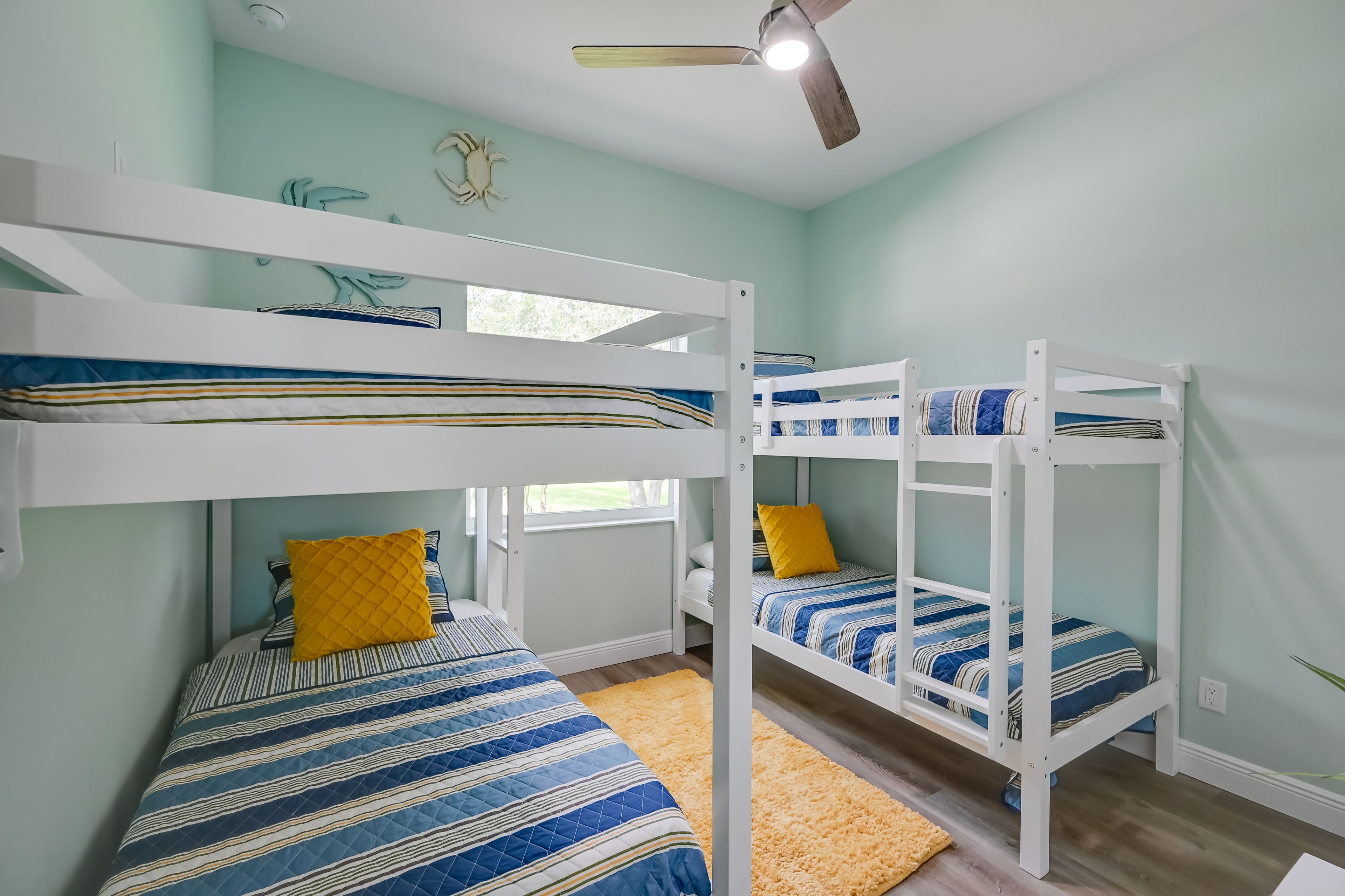 Bedroom 3 | 2 Twin Bunk Beds (Intended for Children)