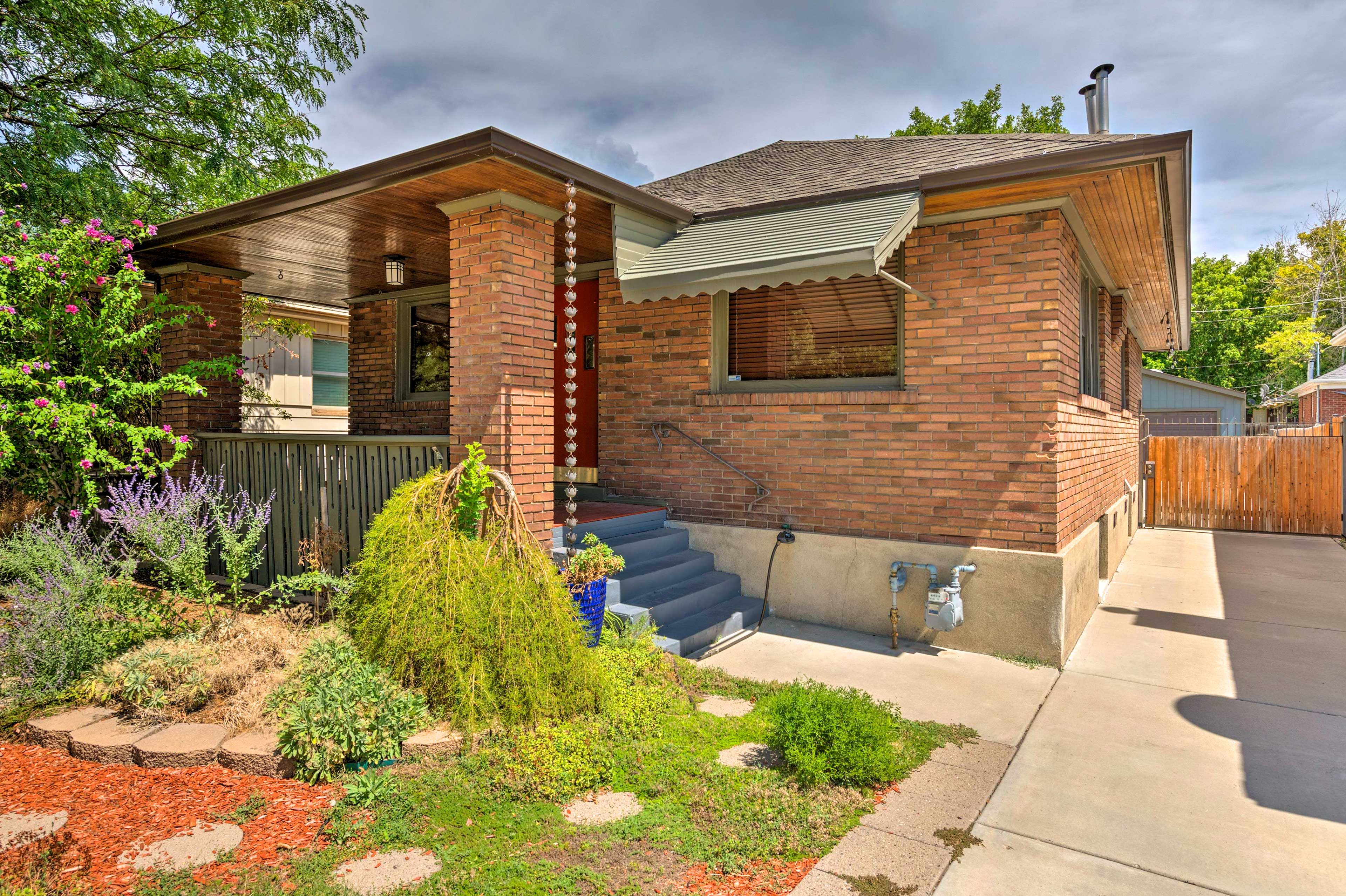 Salt Lake City Vacation Rental | 2BR | 1BA | 1,150 Sq Ft | Stairs Required