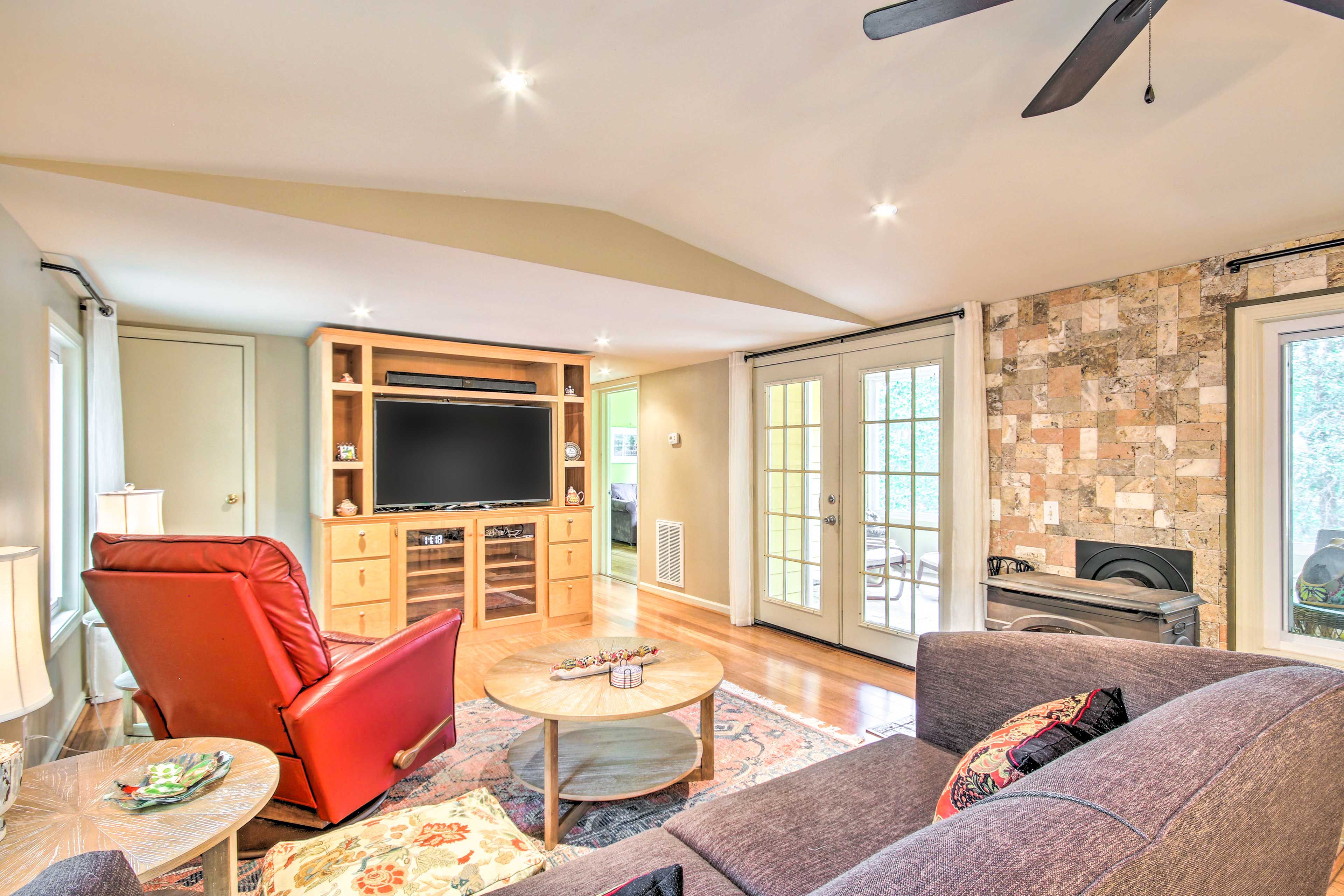 Living Room | Wood-Burning Stove