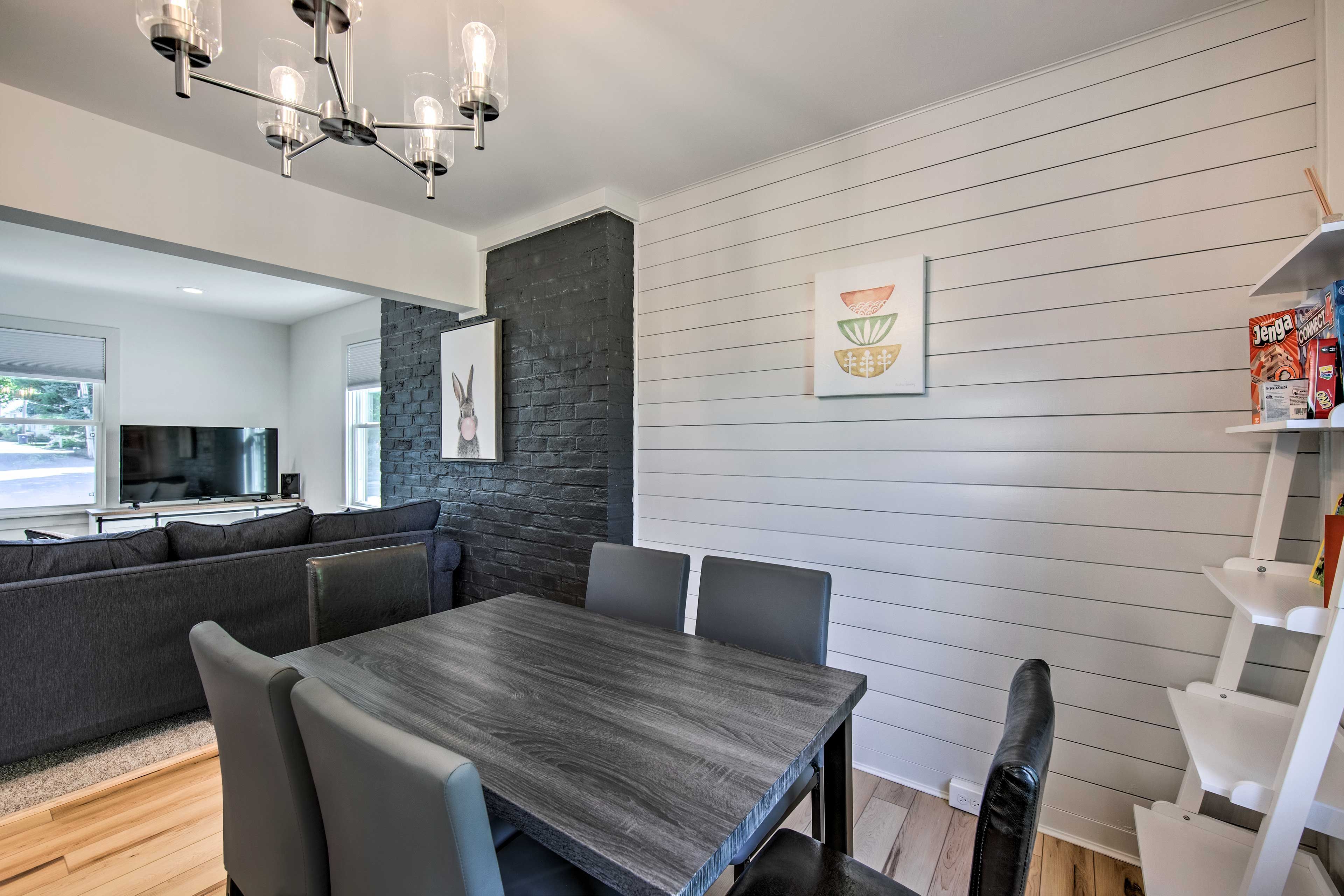 Dining Area | 1st Floor | Central A/C & Heating