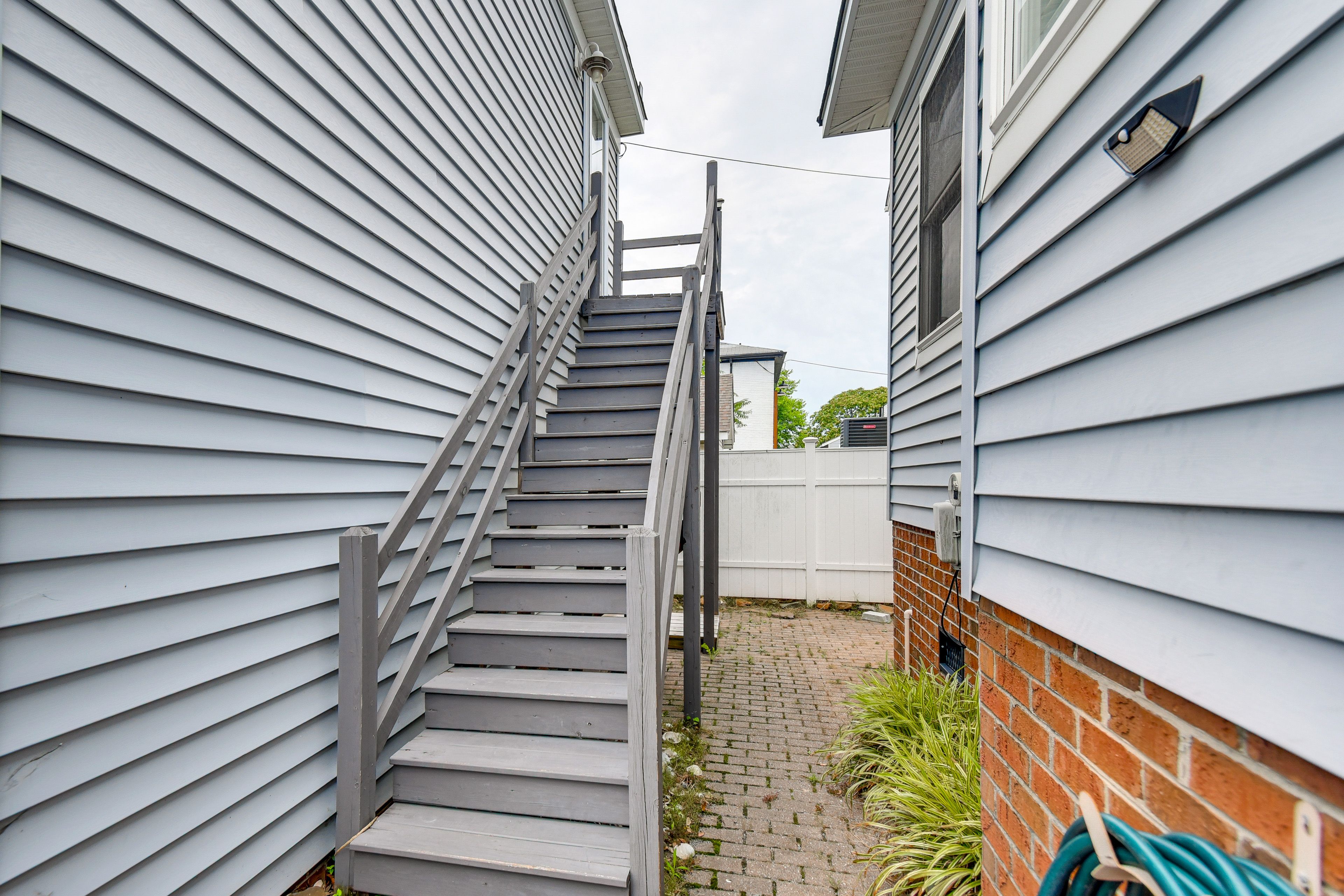 Stairs to Detached Studio