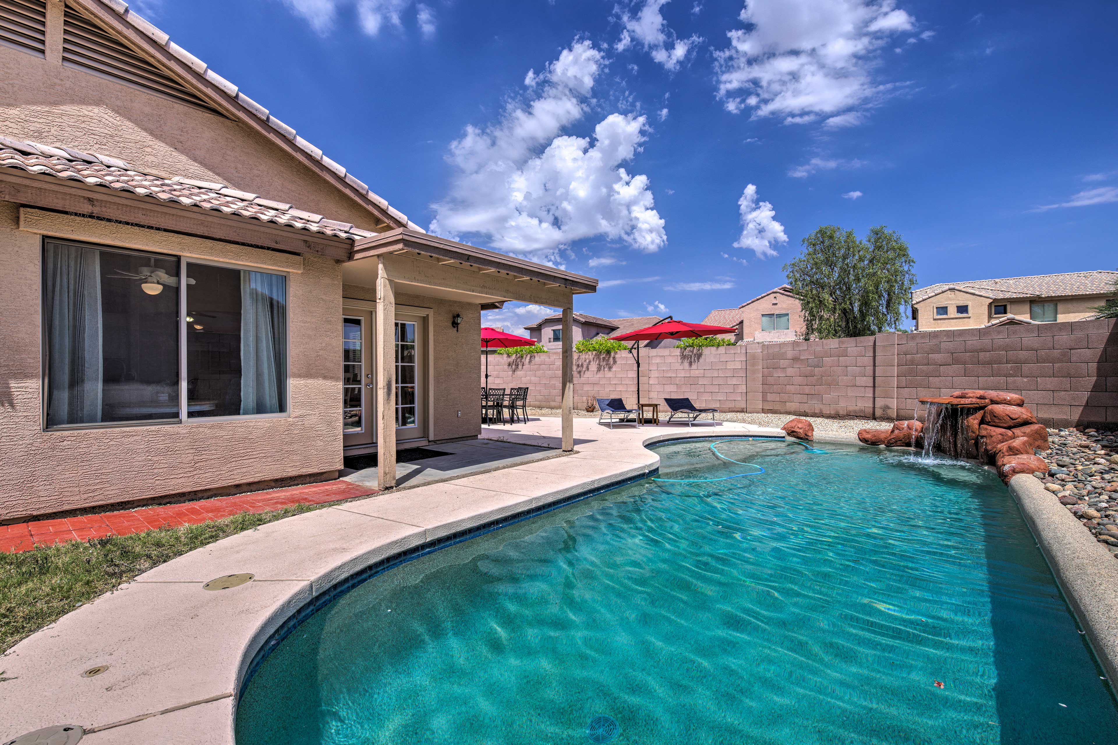 Goodyear Vacation Rental | 3BR | 2BA | 1,600 Sq Ft | Step-Free Access
