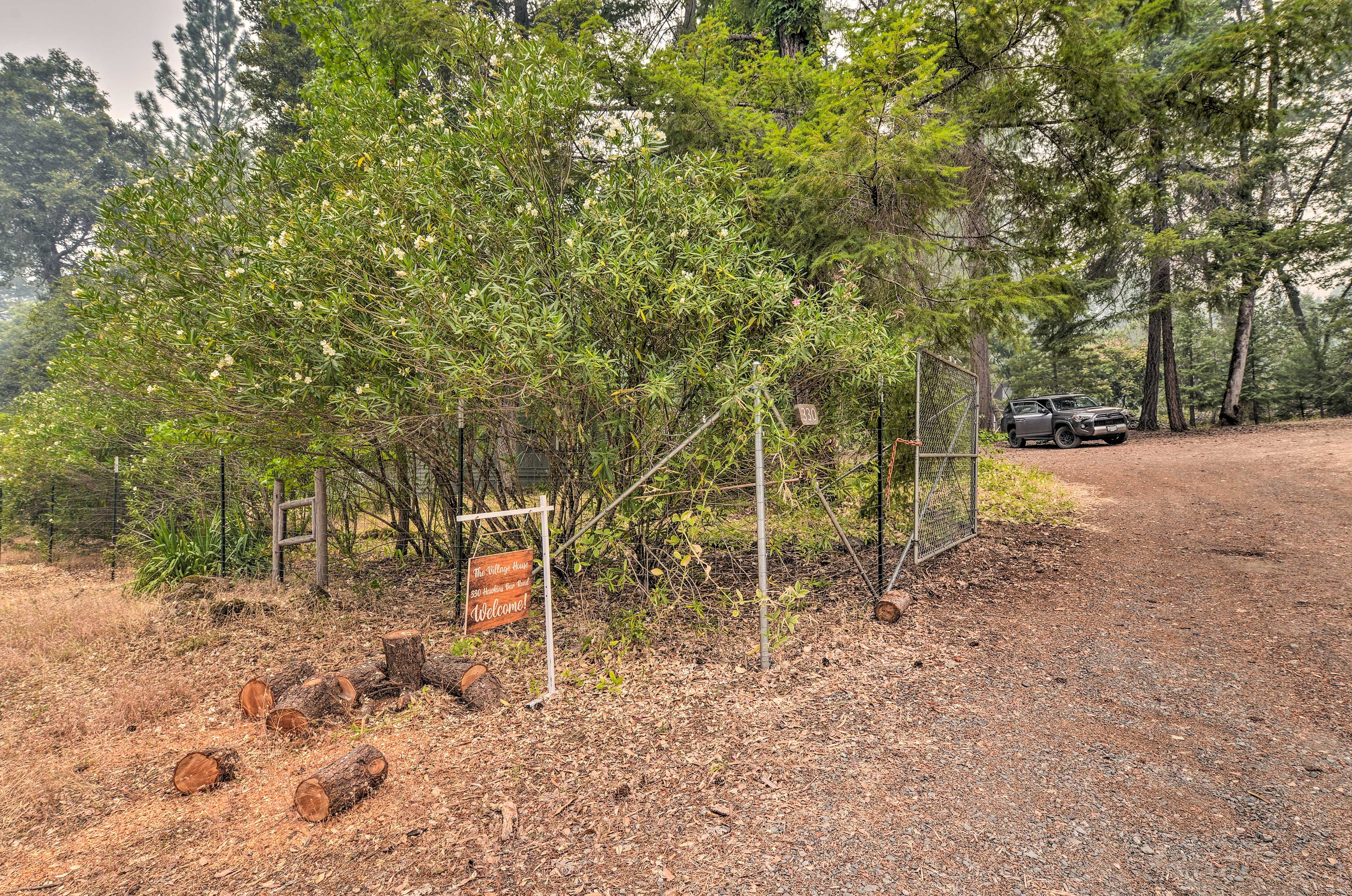 Gate to Property