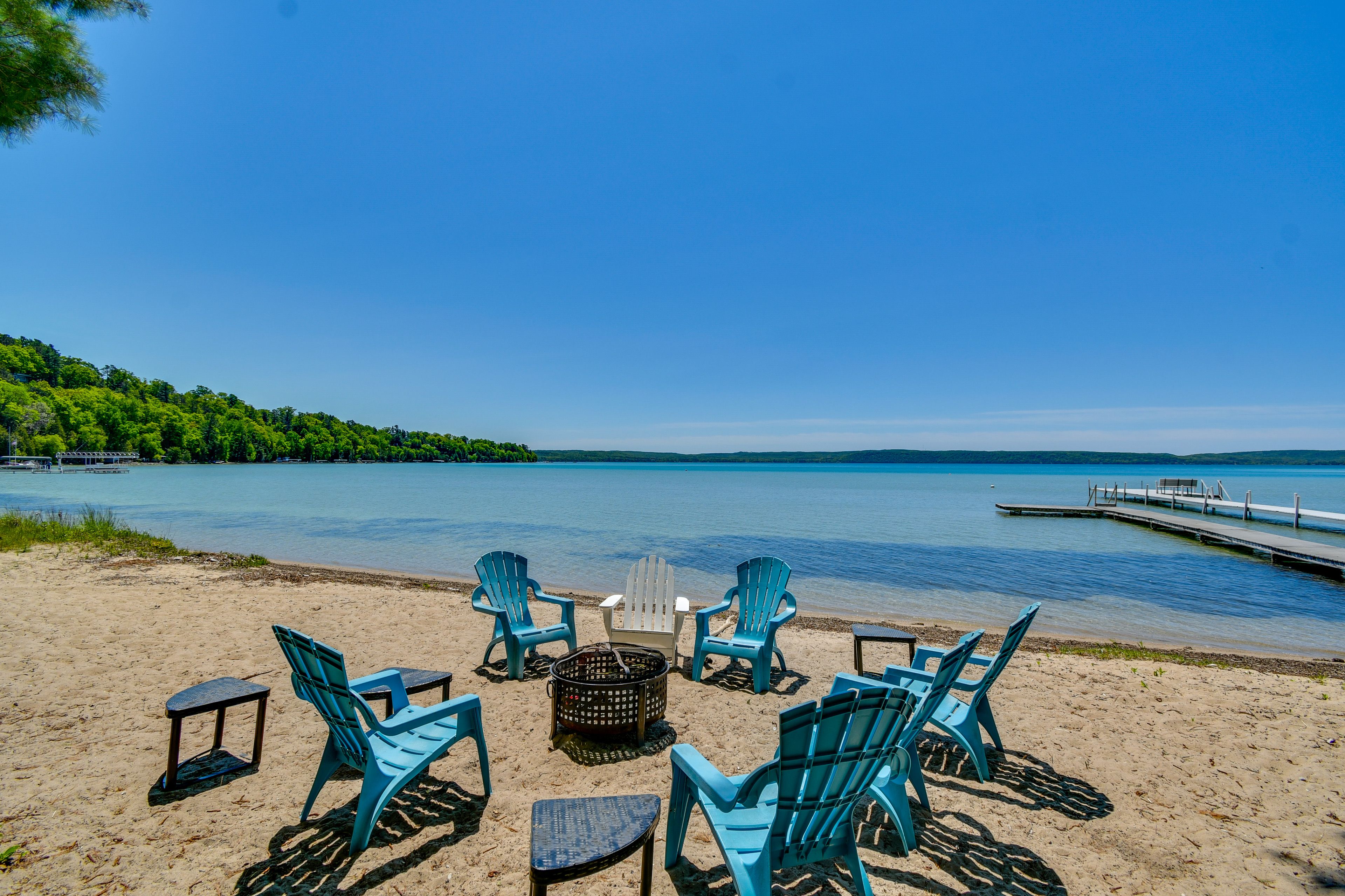 Private Sandy Shoreline
