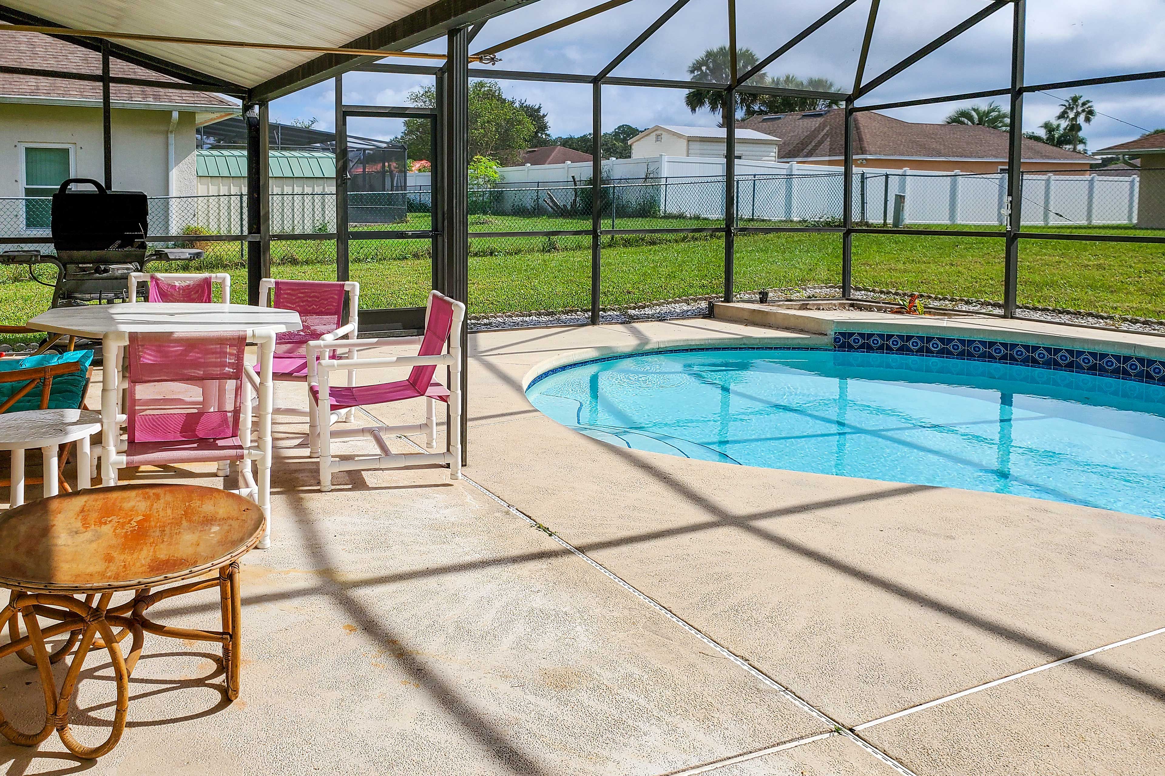 Lanai | Outdoor Dining | Private Pool