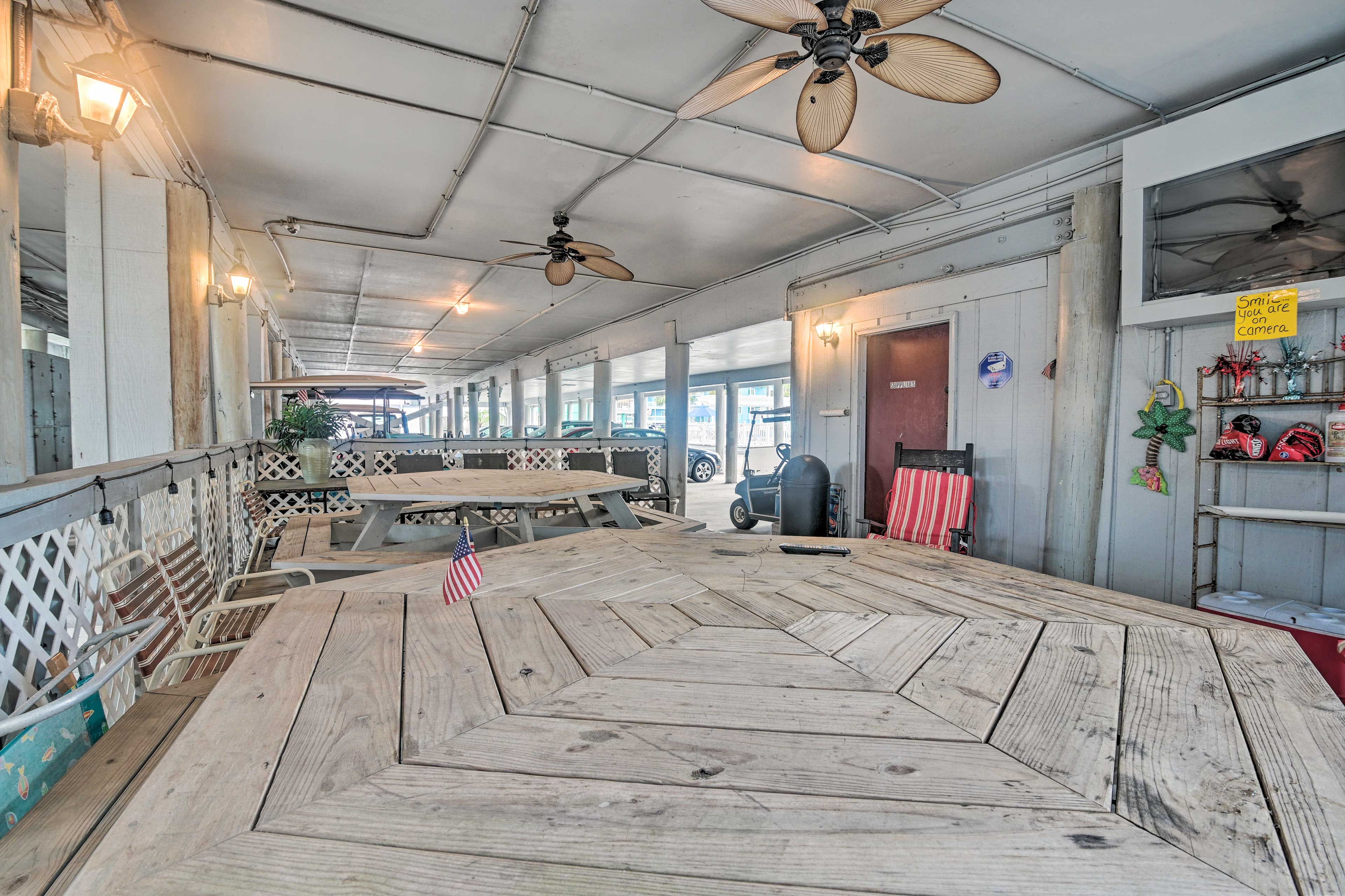 Community Patio Area