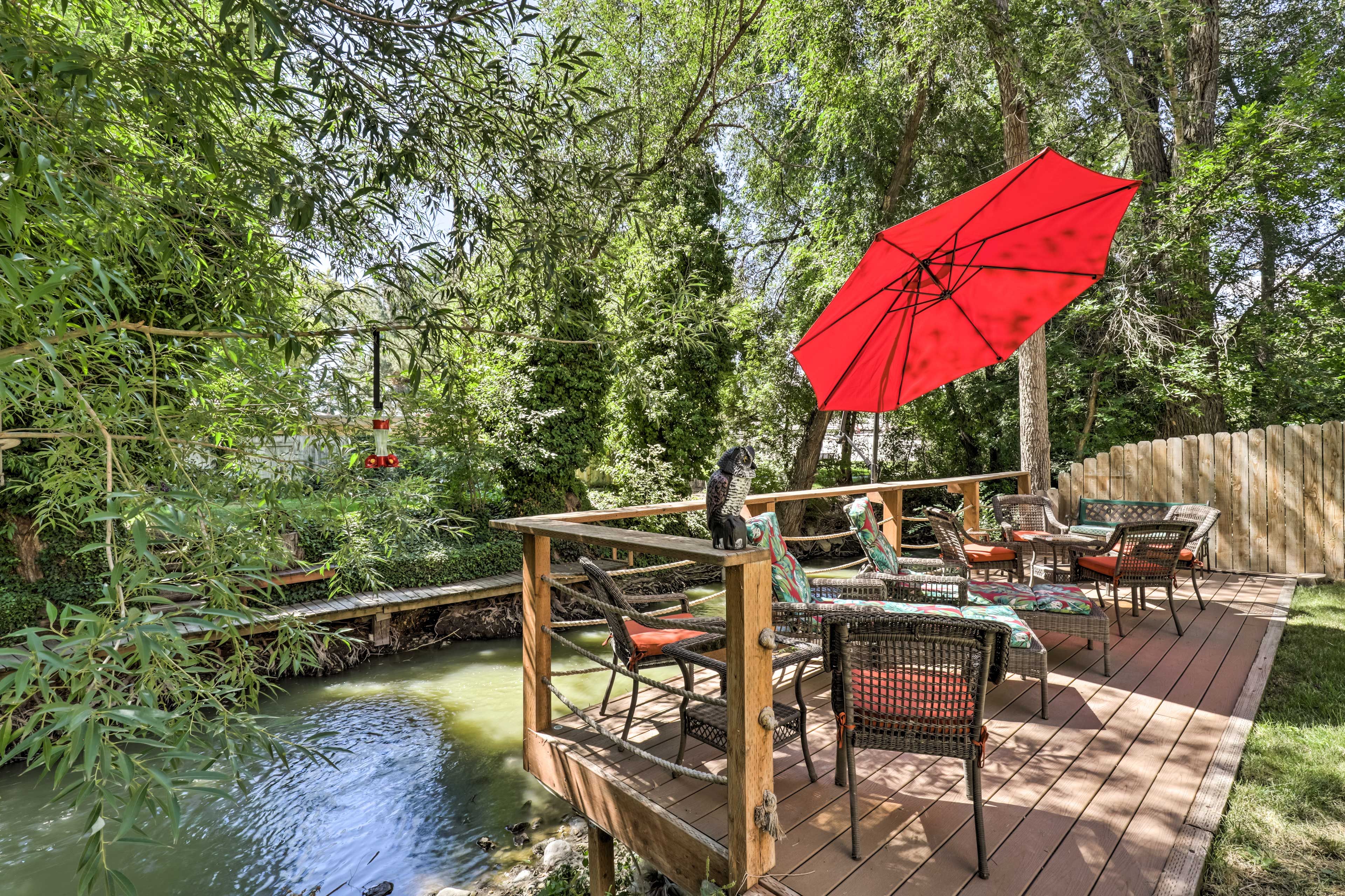 Backyard | Deck | Big Cottonwood Creek