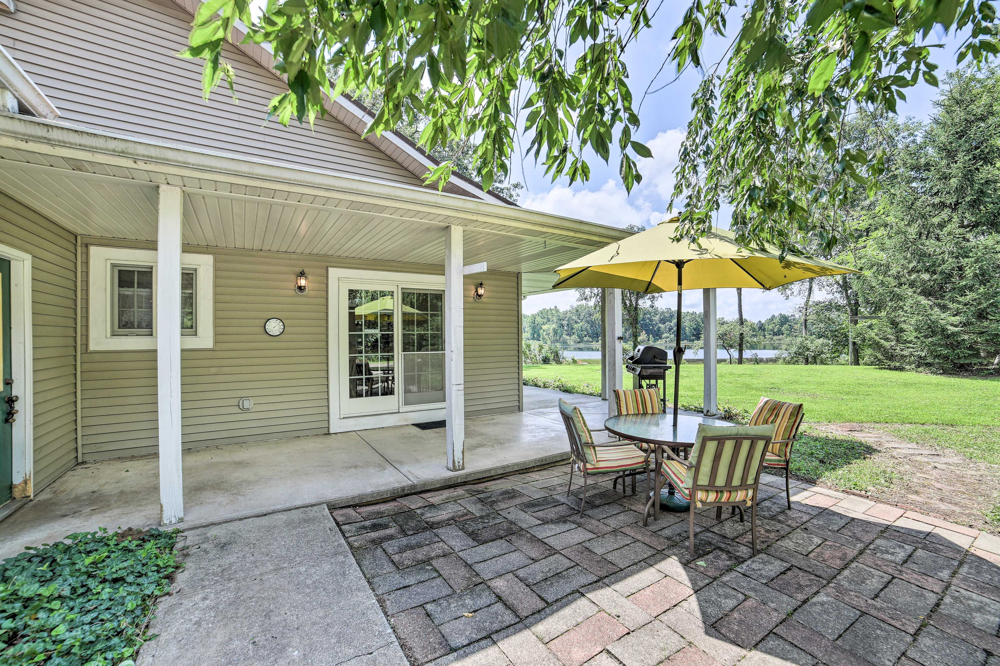House Exterior | Furnished Patio | Gas Grill