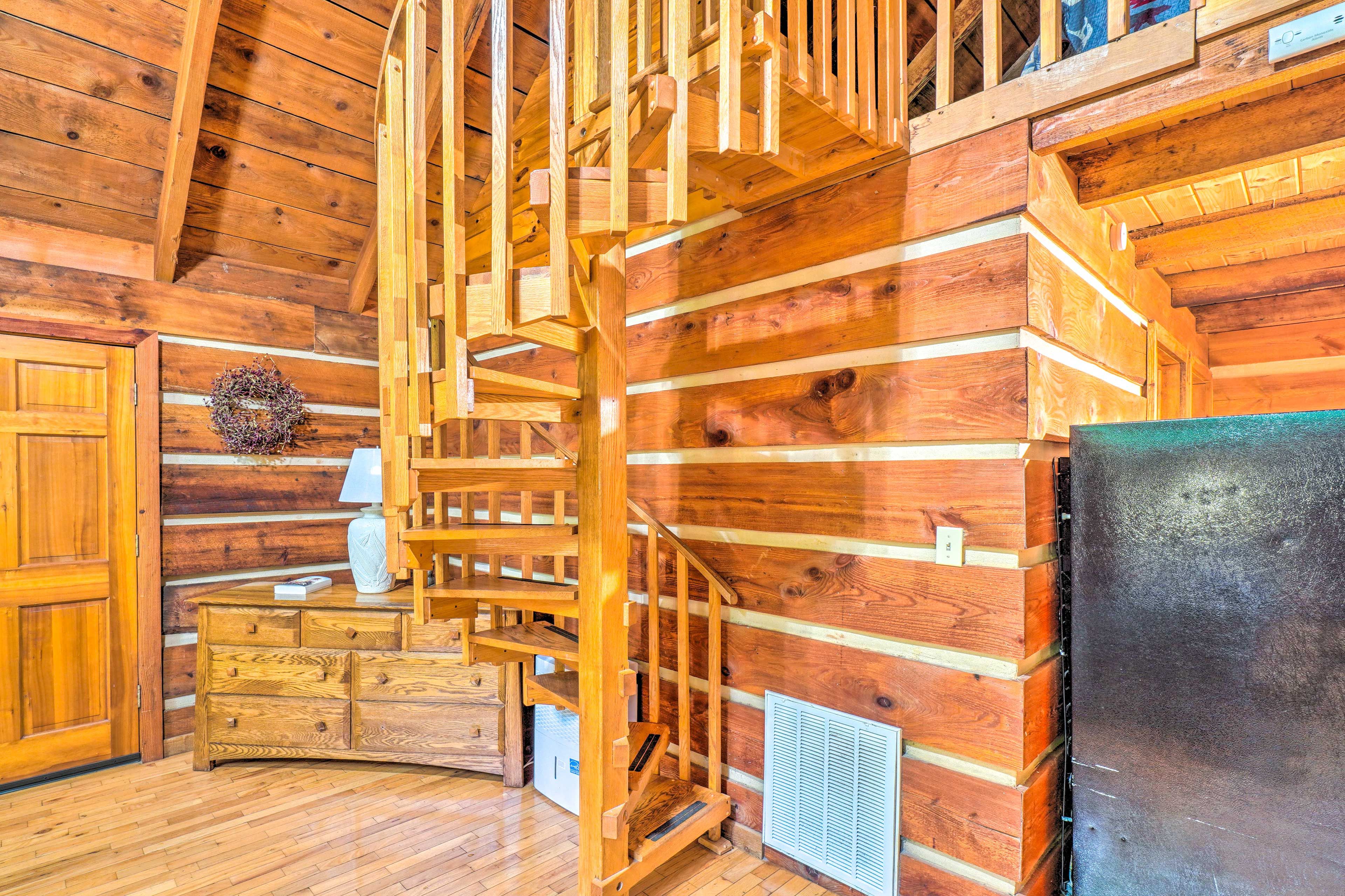 Upstairs Access | Spiral Staircase