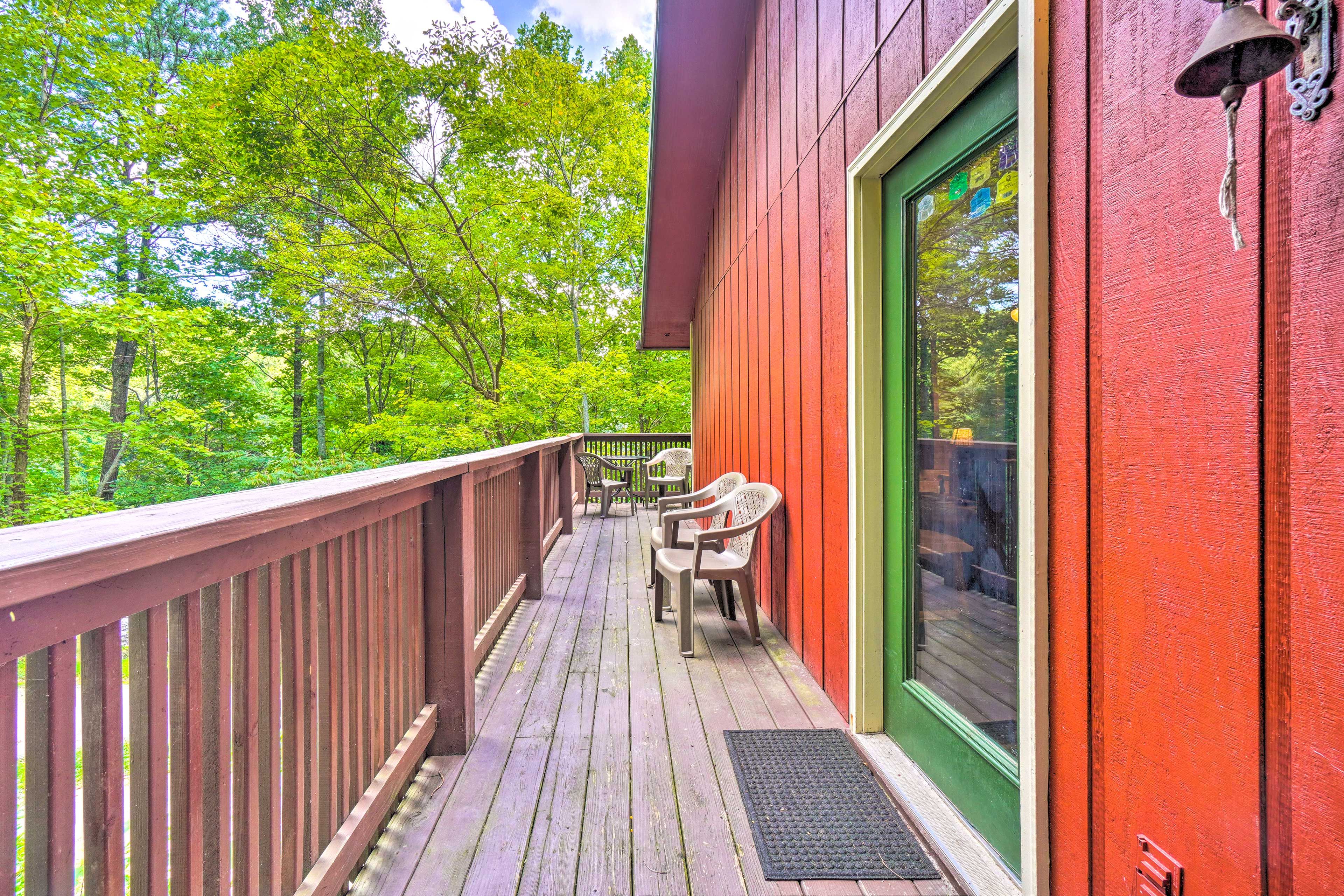 Private Balcony | Woodland Surroundings