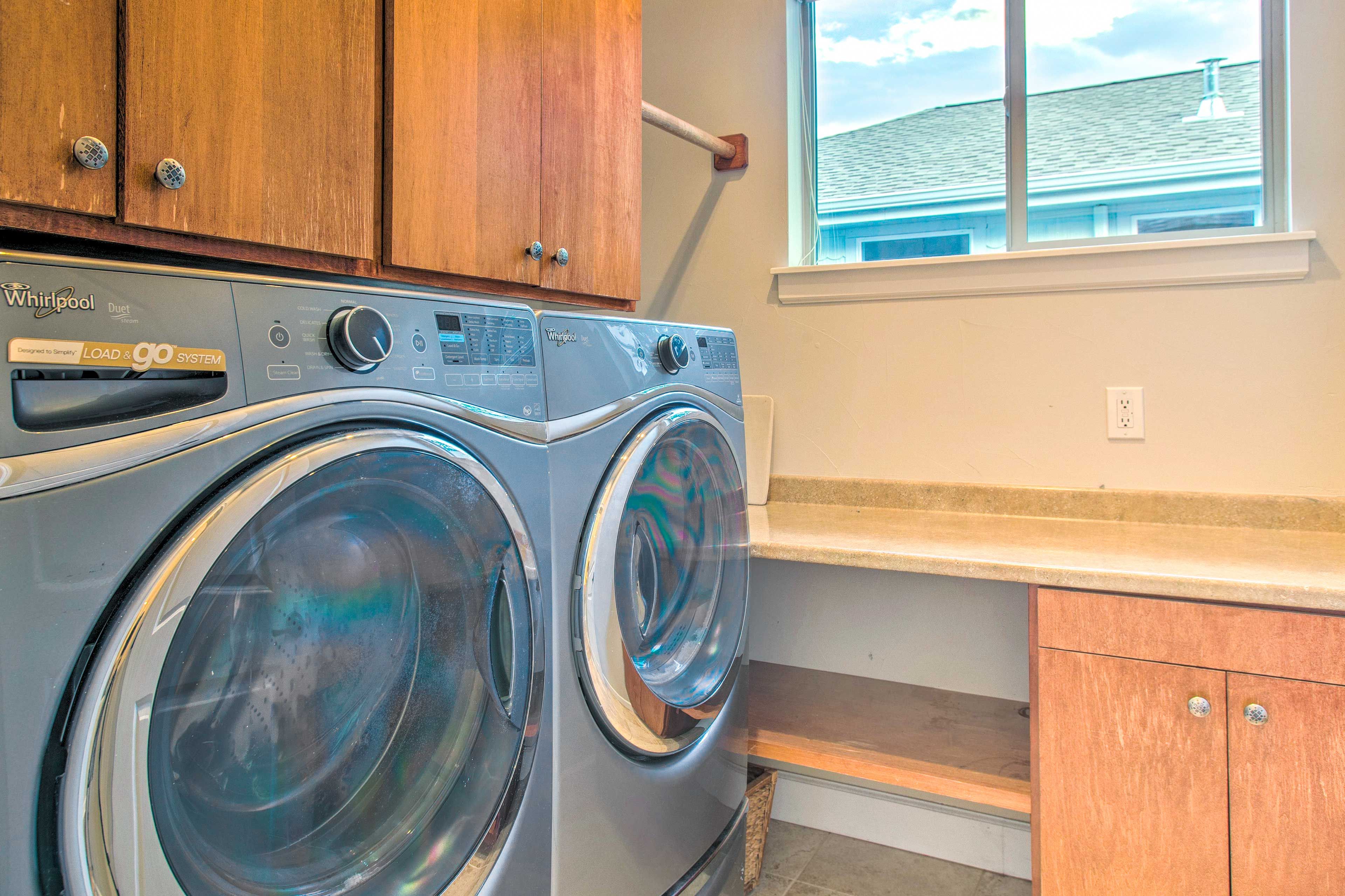 Laundry Area | Towels Provided