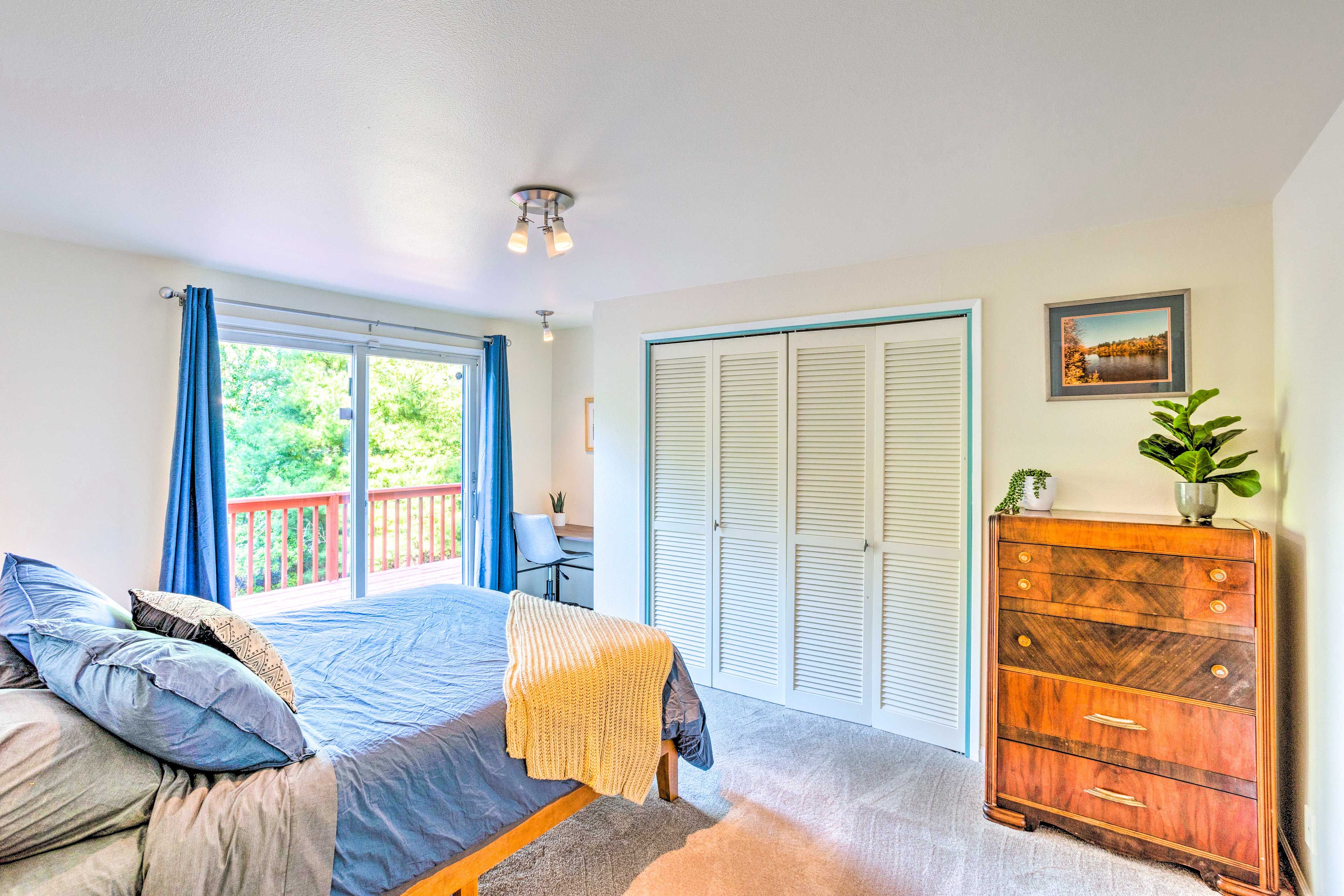 Bedroom 2 | Queen Bed | Linens Provided | Person Coolers in Bedrooms
