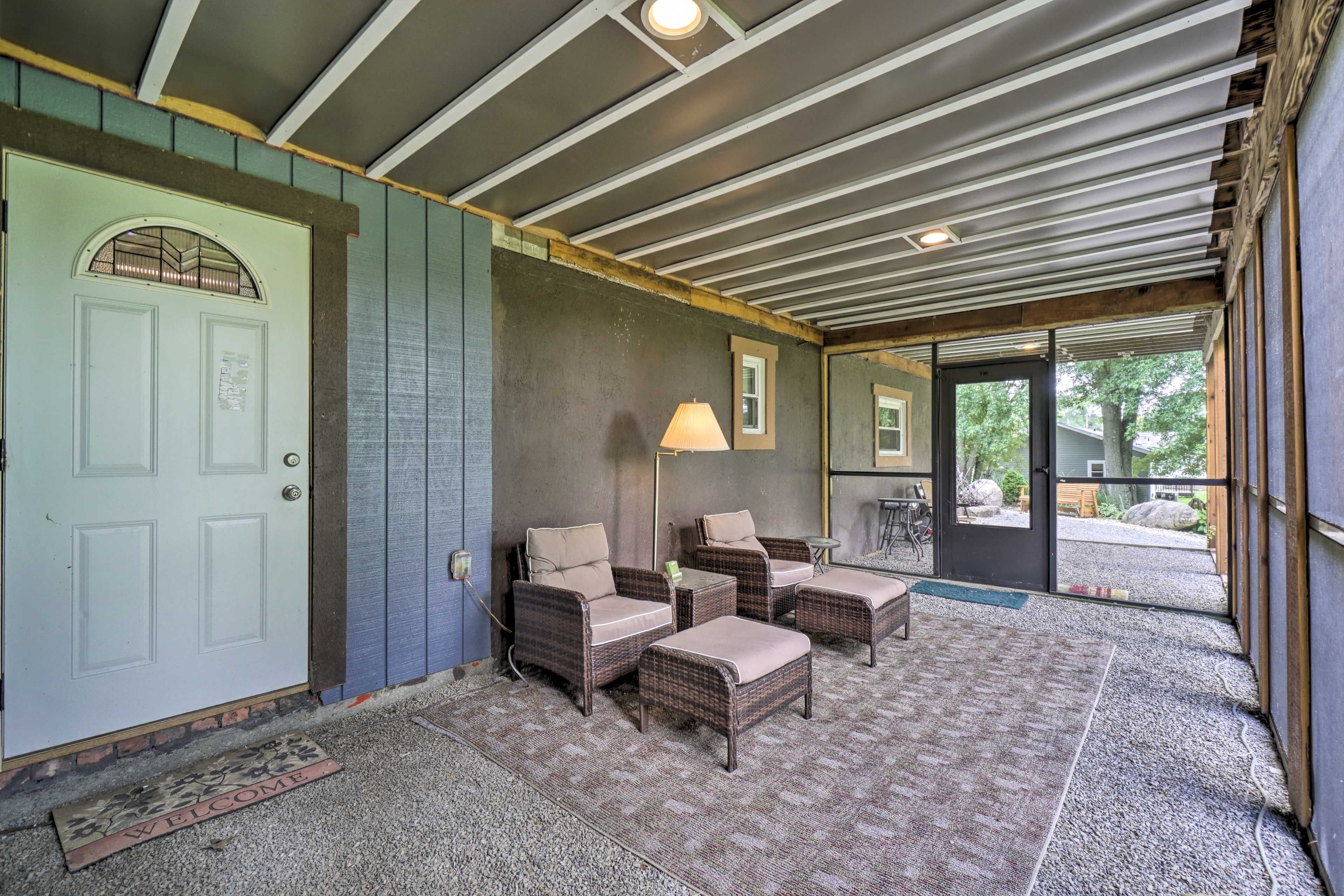 Covered Patio | 1st Floor