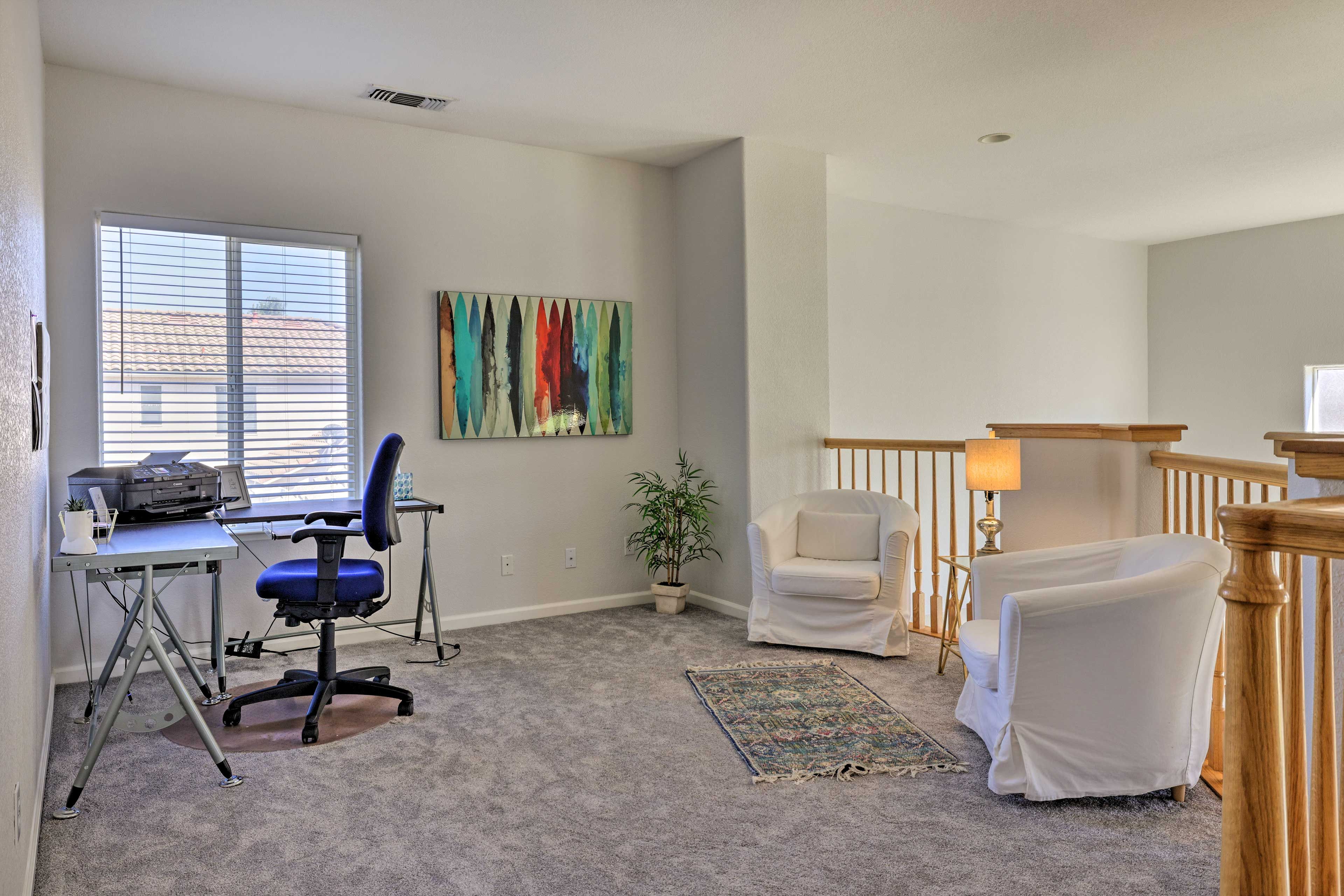 Office Area | Laptop Workspace