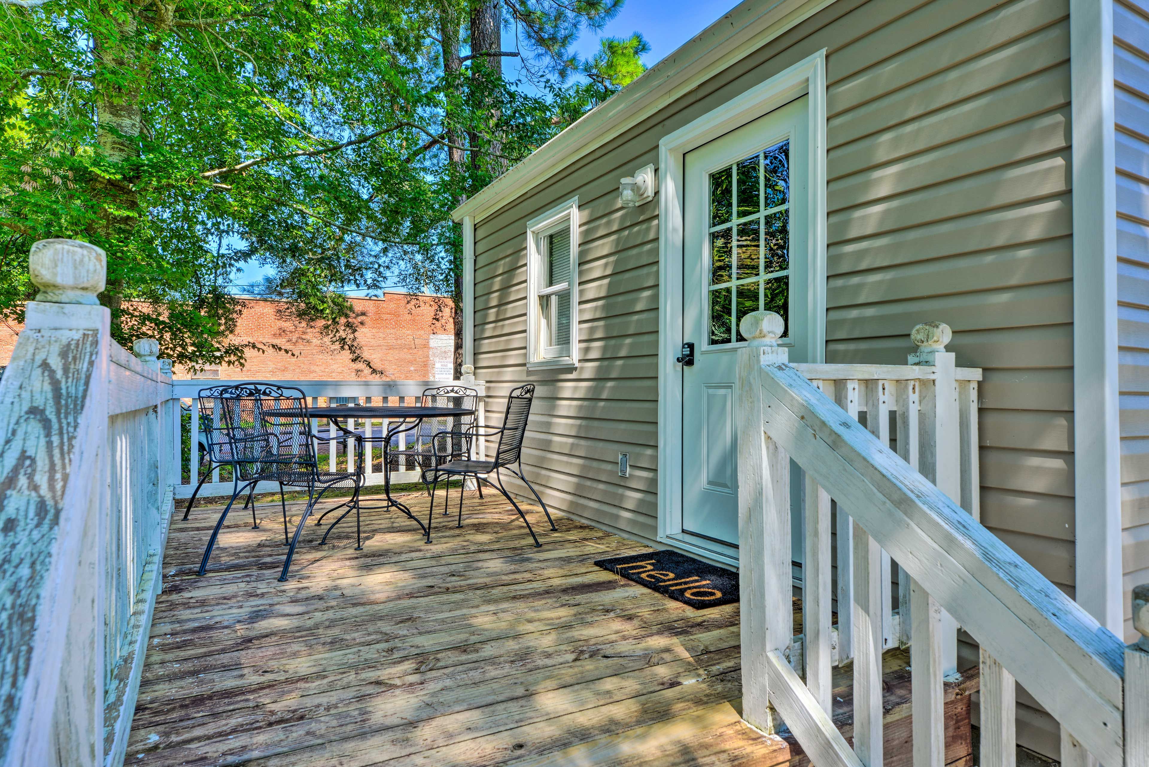 Private Deck | Backyard Access
