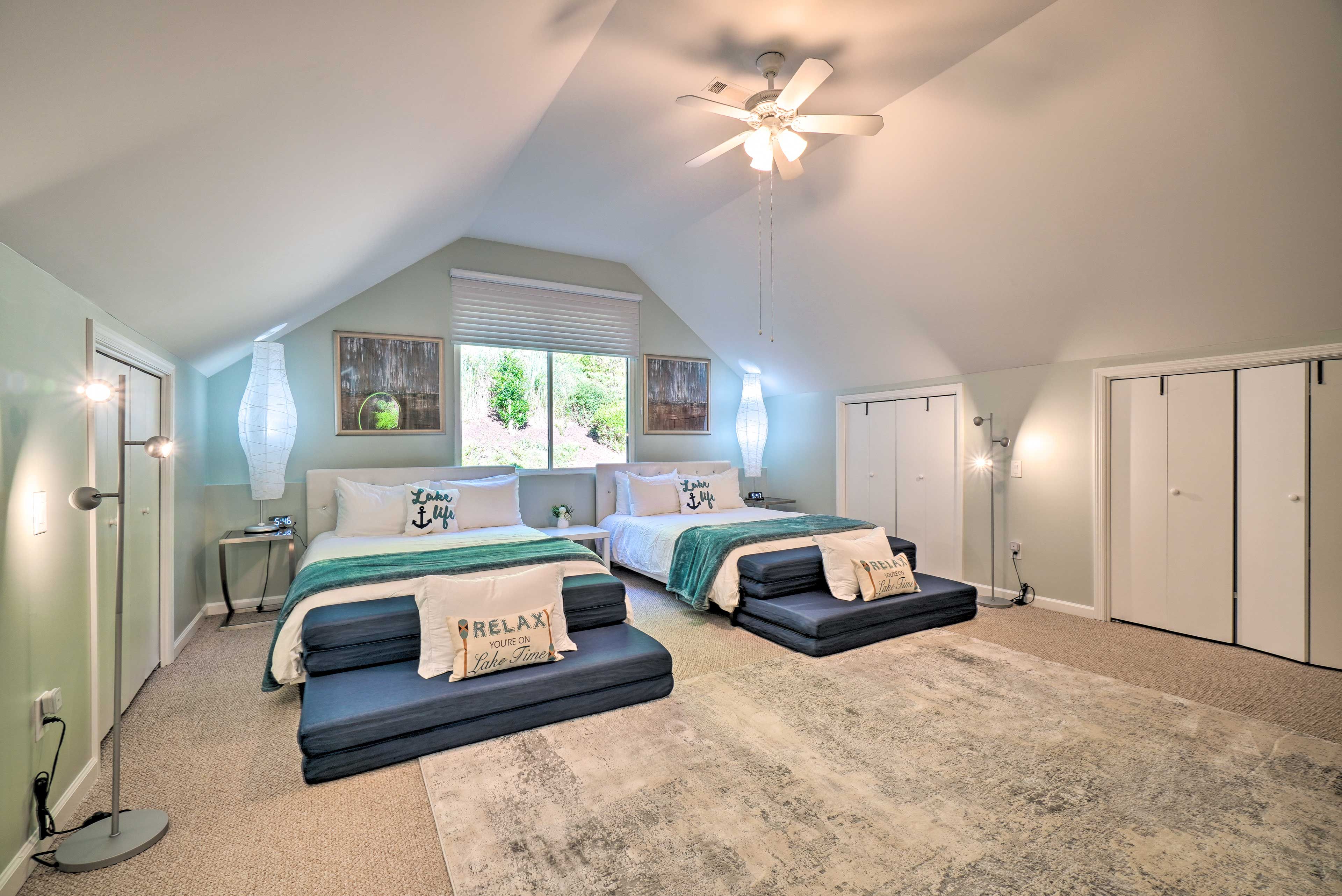 Bedroom 4 | 2 Queen Beds | 2nd Floor | Smart TV