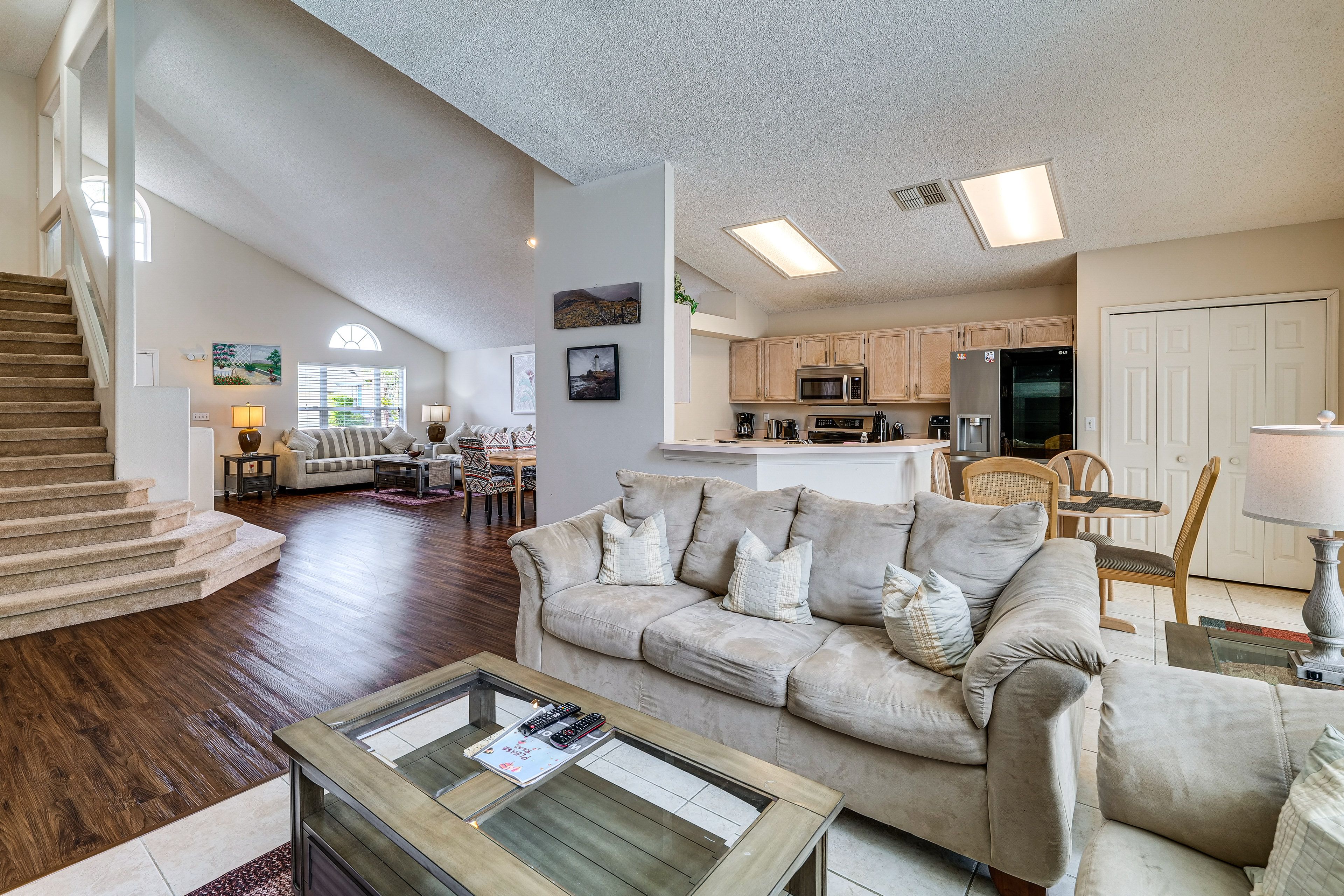 Interior | Living Area | Full Kitchen