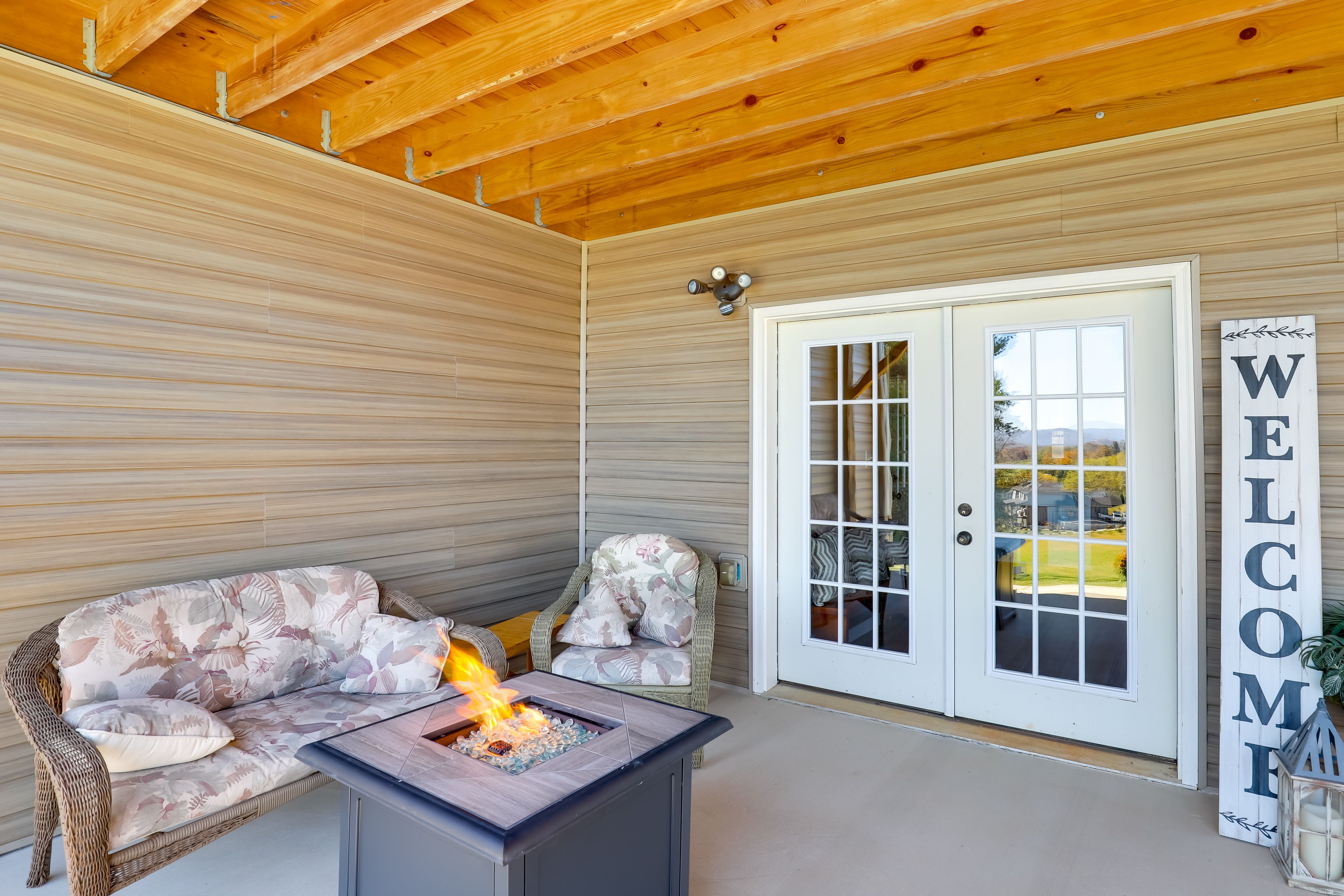 Patio | Gas Grill | Fire Pit | Mountain Views