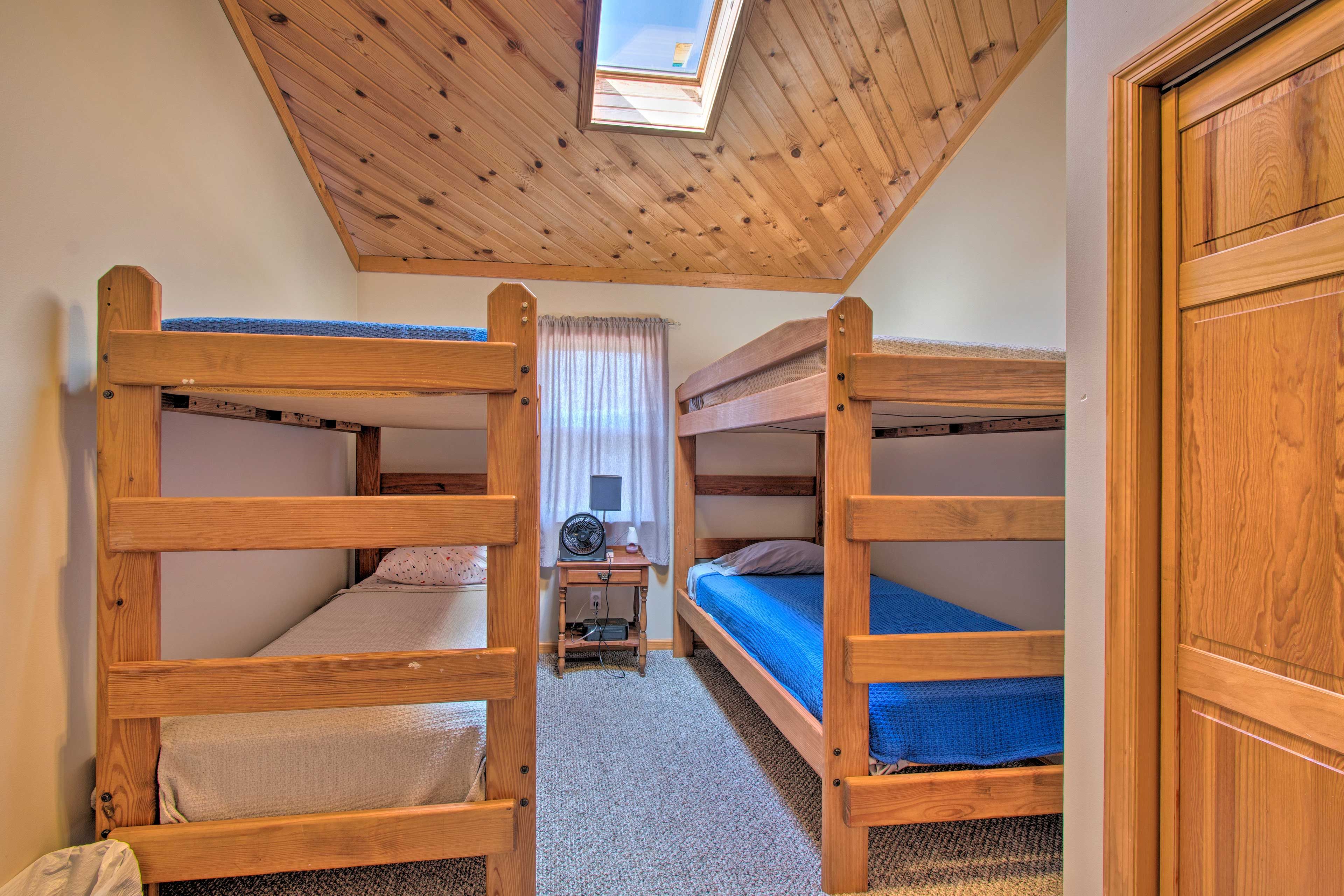 Bedroom 3 | Upper Level | 2 Twin Bunk Beds