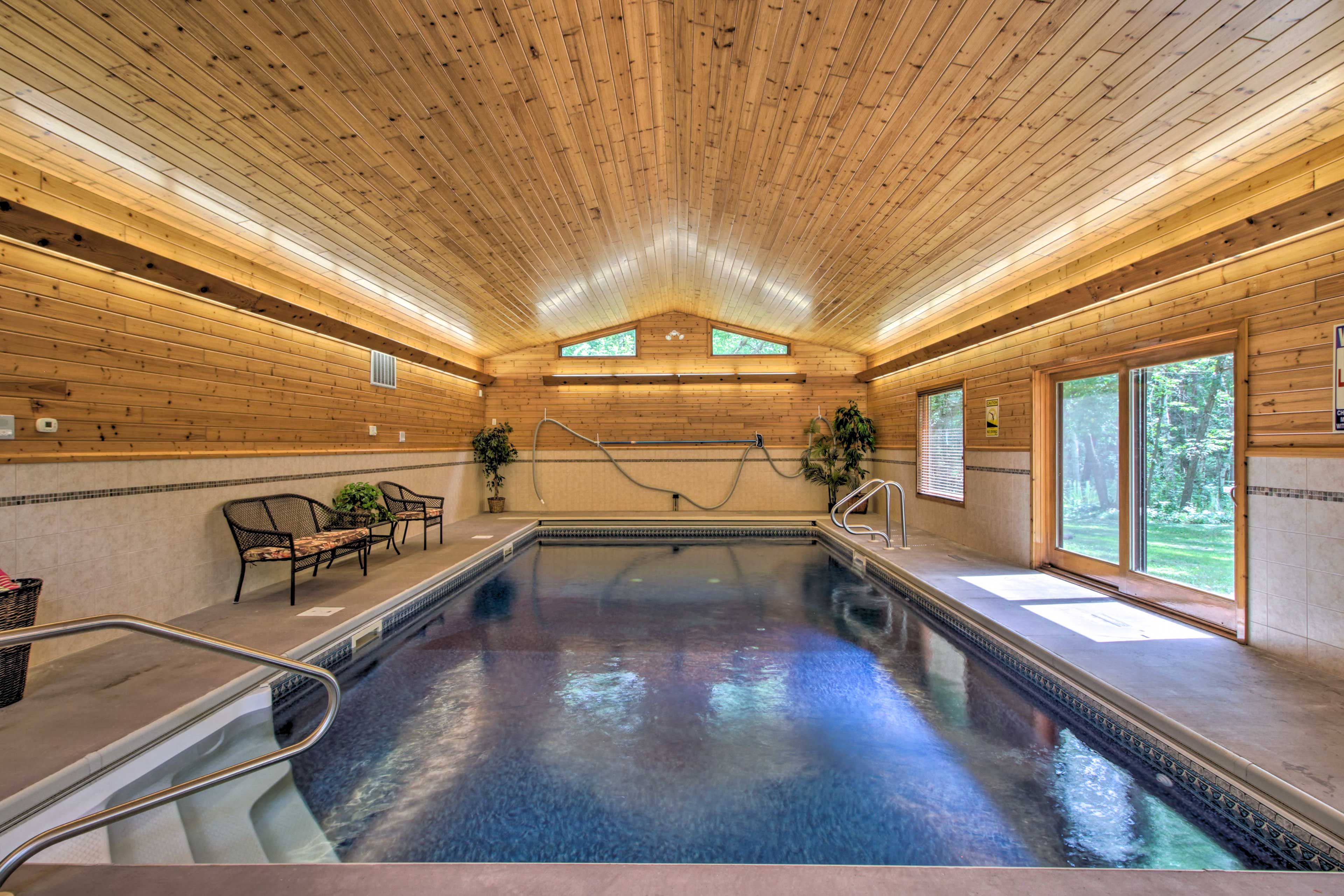 Indoor Pool Area | Smart TV