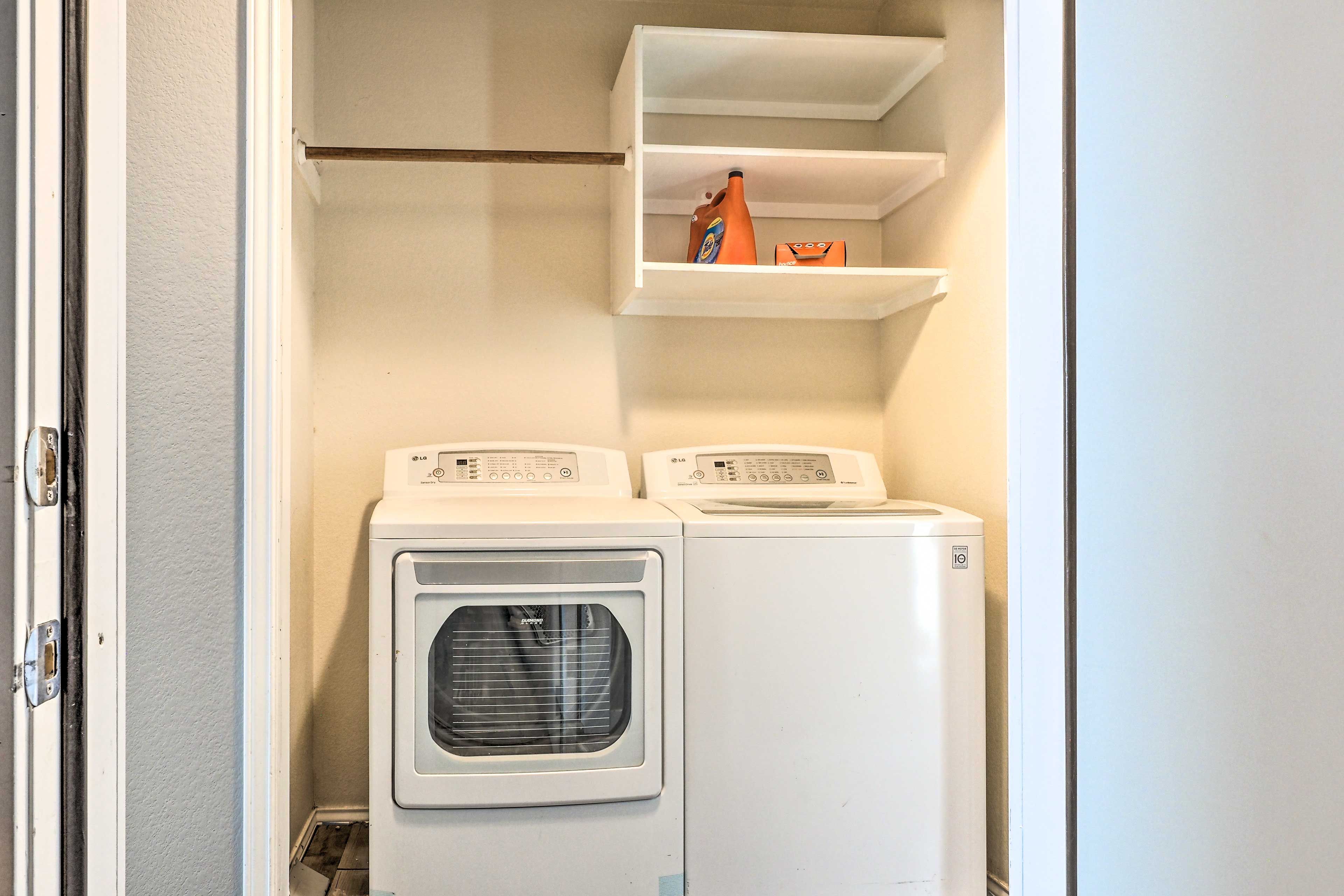 Laundry Area | Detergent Provided